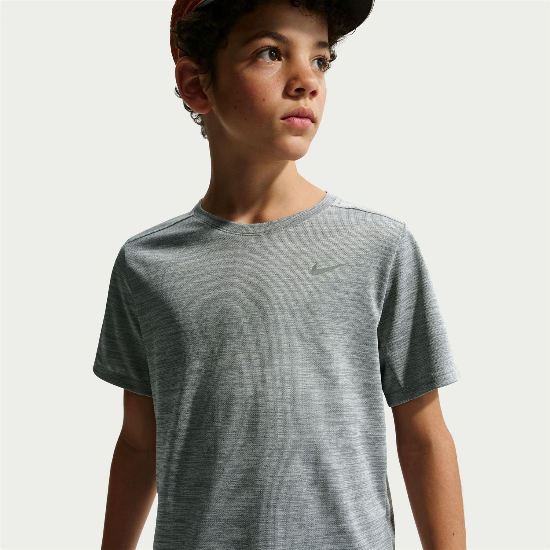 Nike Dri Fit Miler Big Kids (boys) Training Top