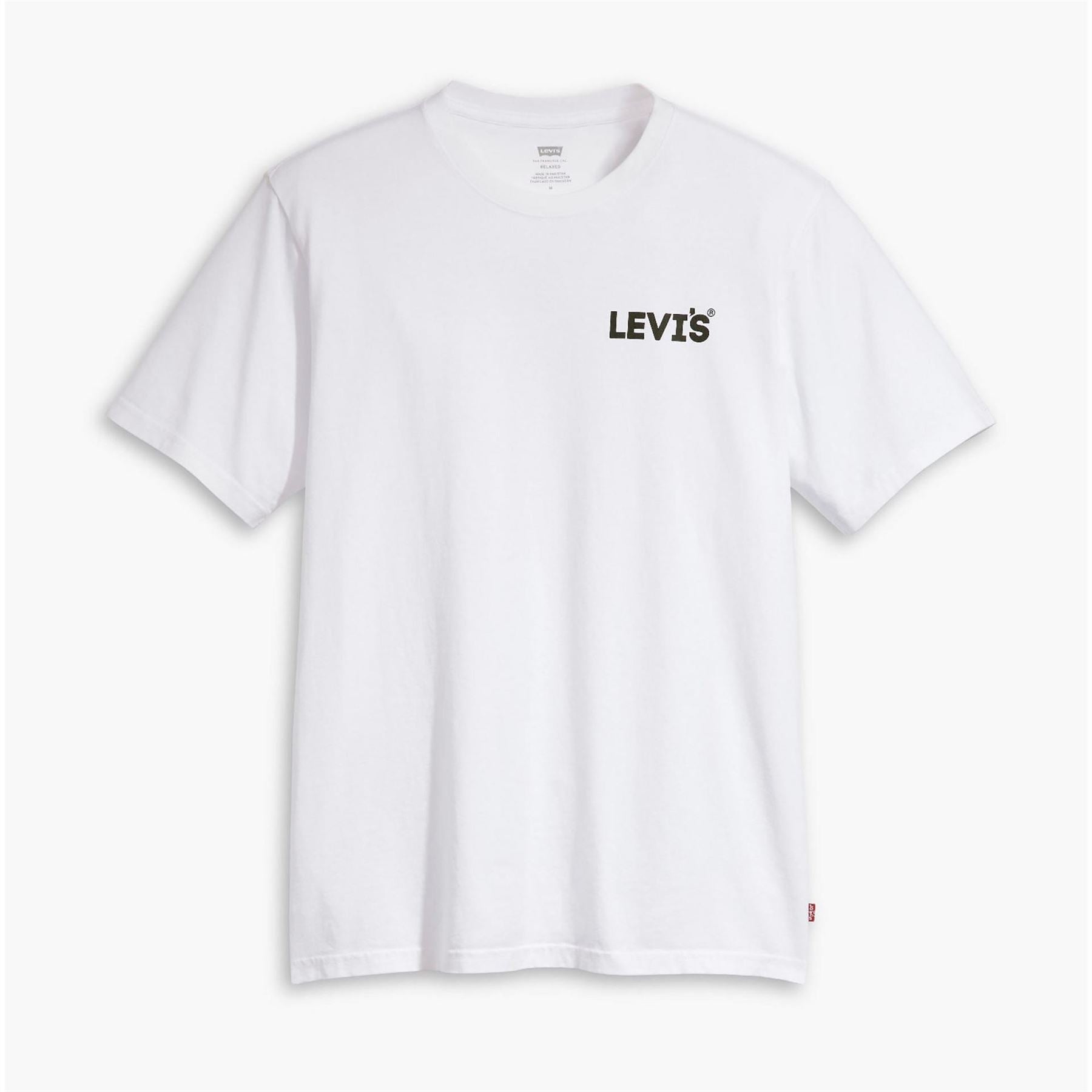 Levis Headline Logo Cotton Short Sleeve Oversized Fit T-Shirt
