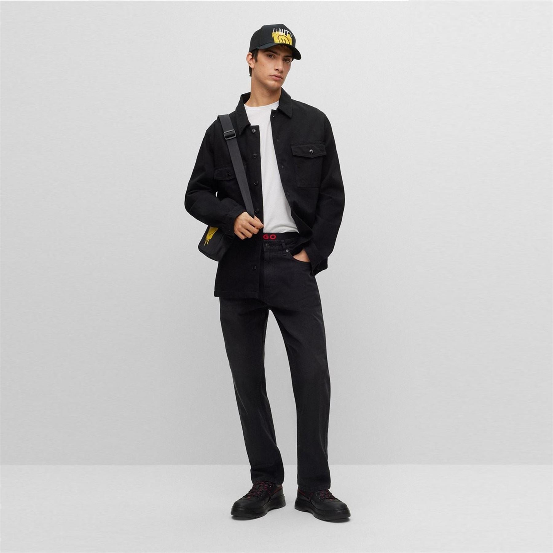 Hugo Five Pocket Design Slim Fit Jeans