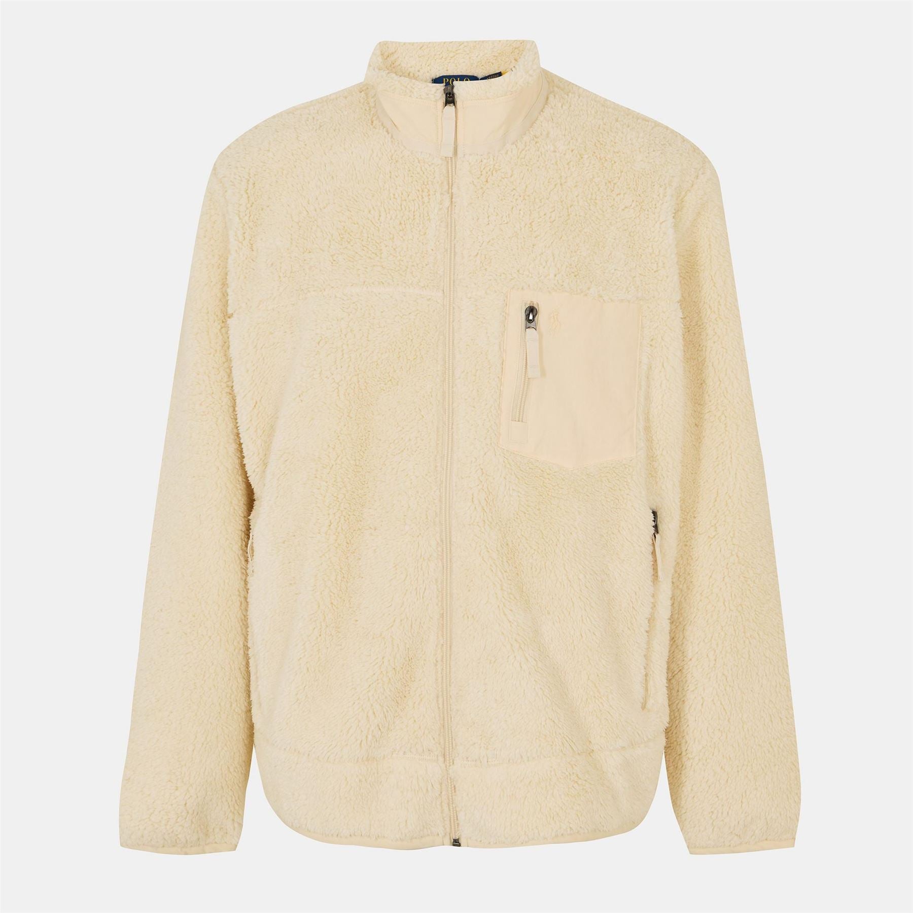 Polo Ralph Lauren Hipile Solid Patterned Full Zipper Chest Pocket Jacket