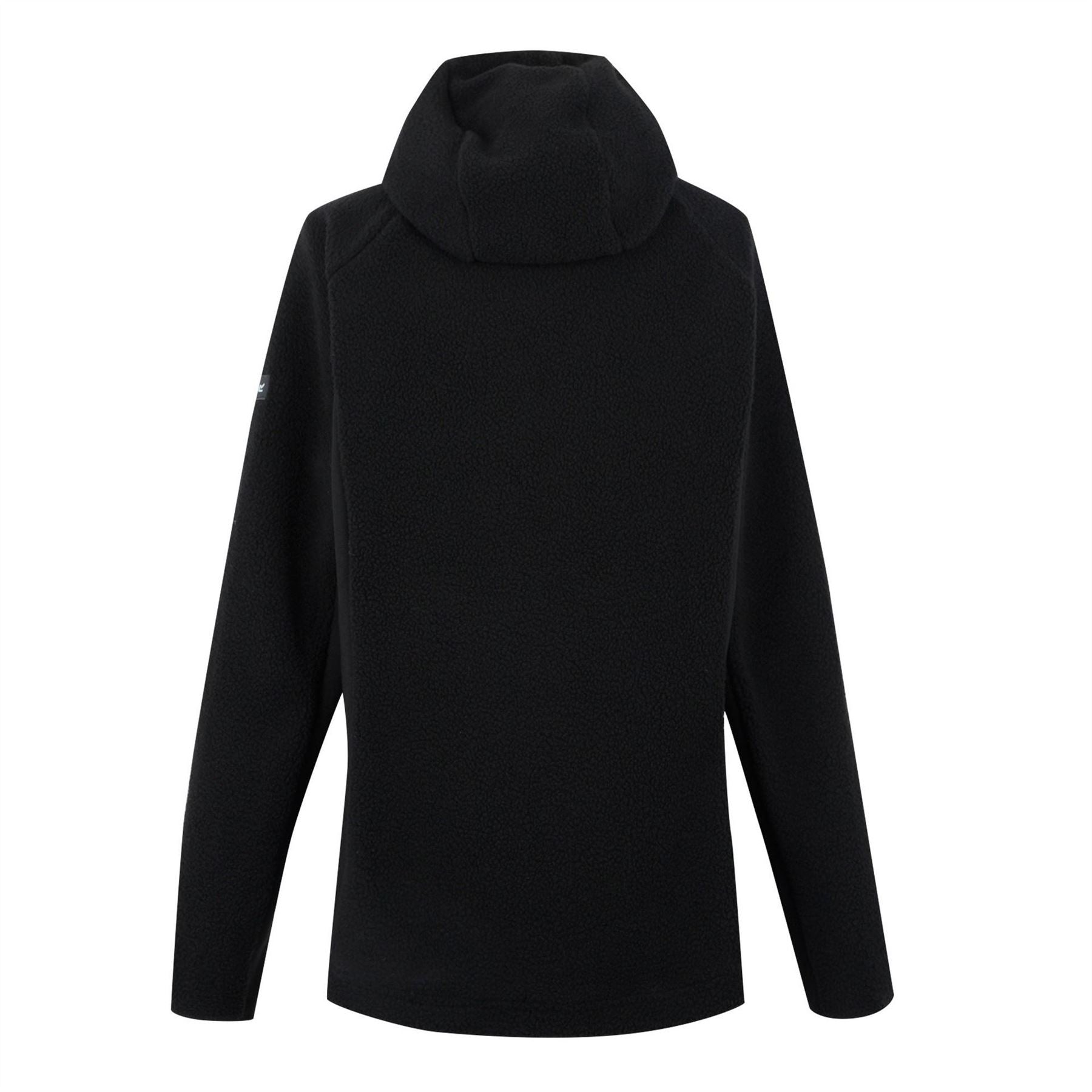 Regatta Elinn Solid Patterned Hooded Full Zipper Jacket