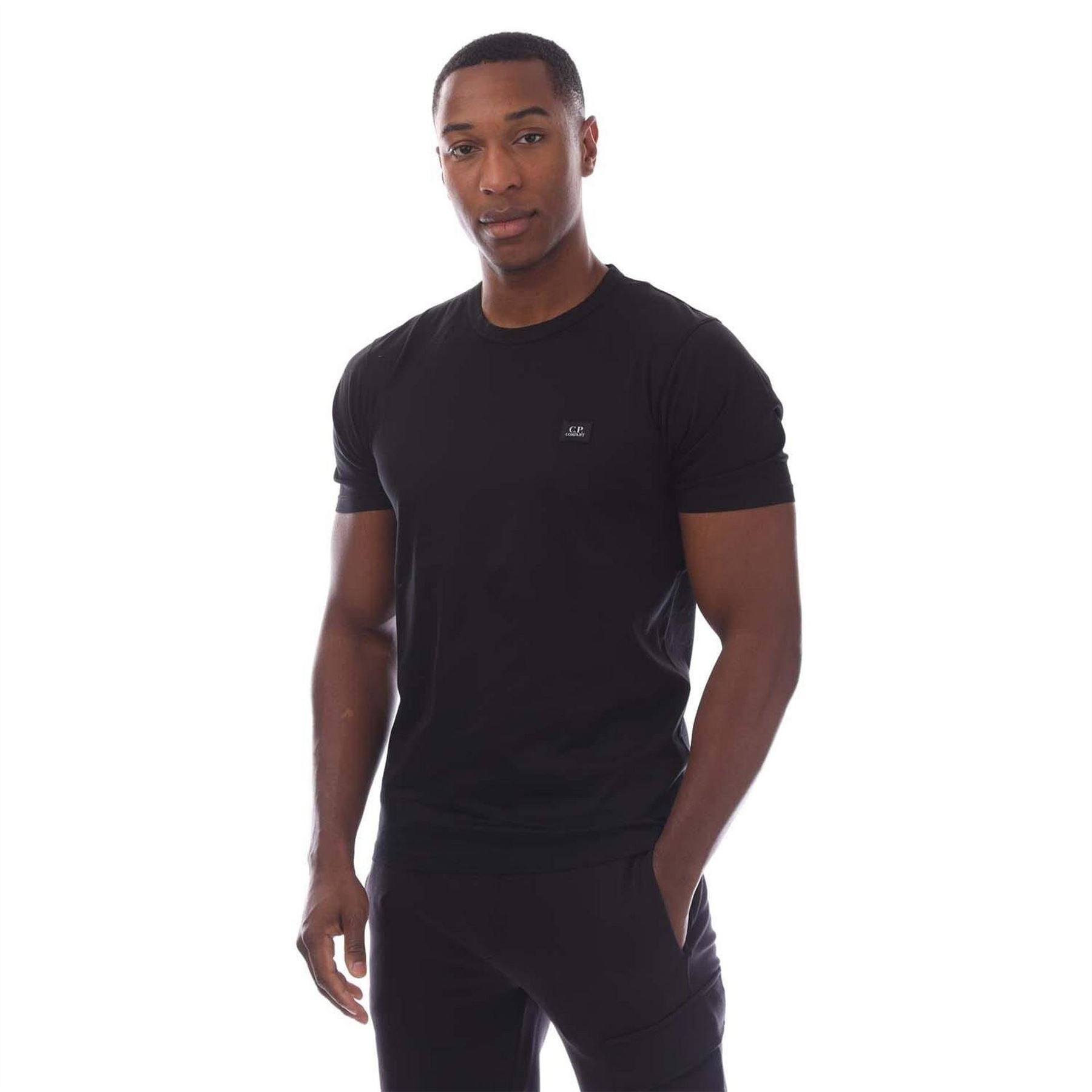 CP Company 2 Mercerized Jersey Logo Patch T-Shirt