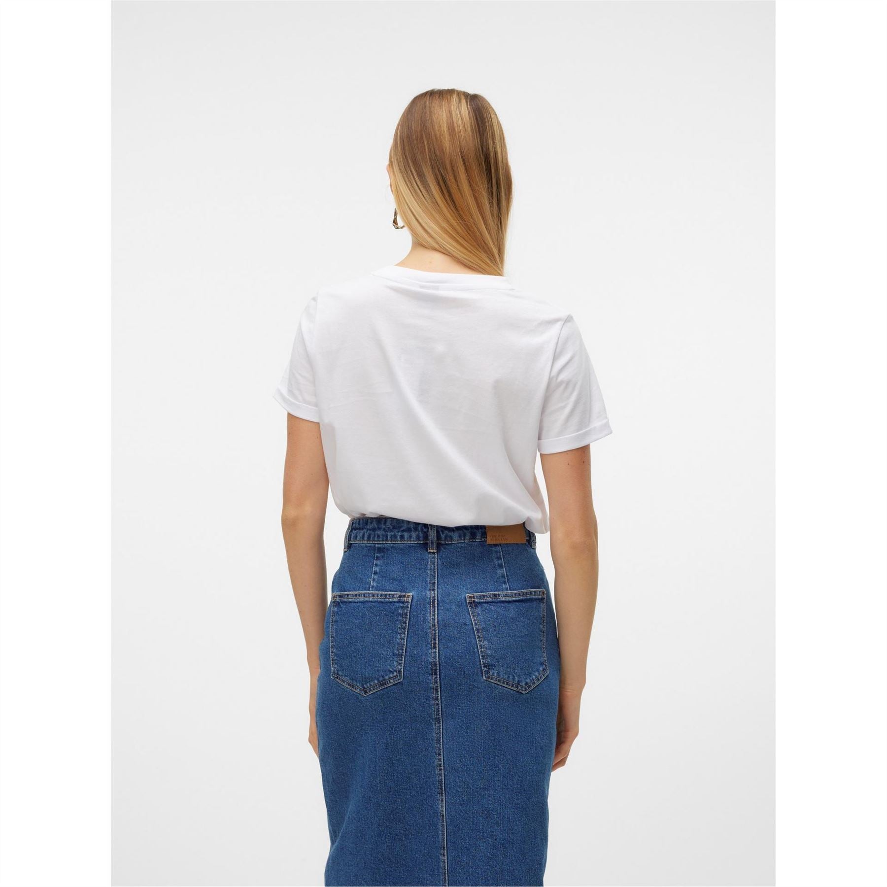 Vero Moda Regular Fit Crew Neck T-Shirt
