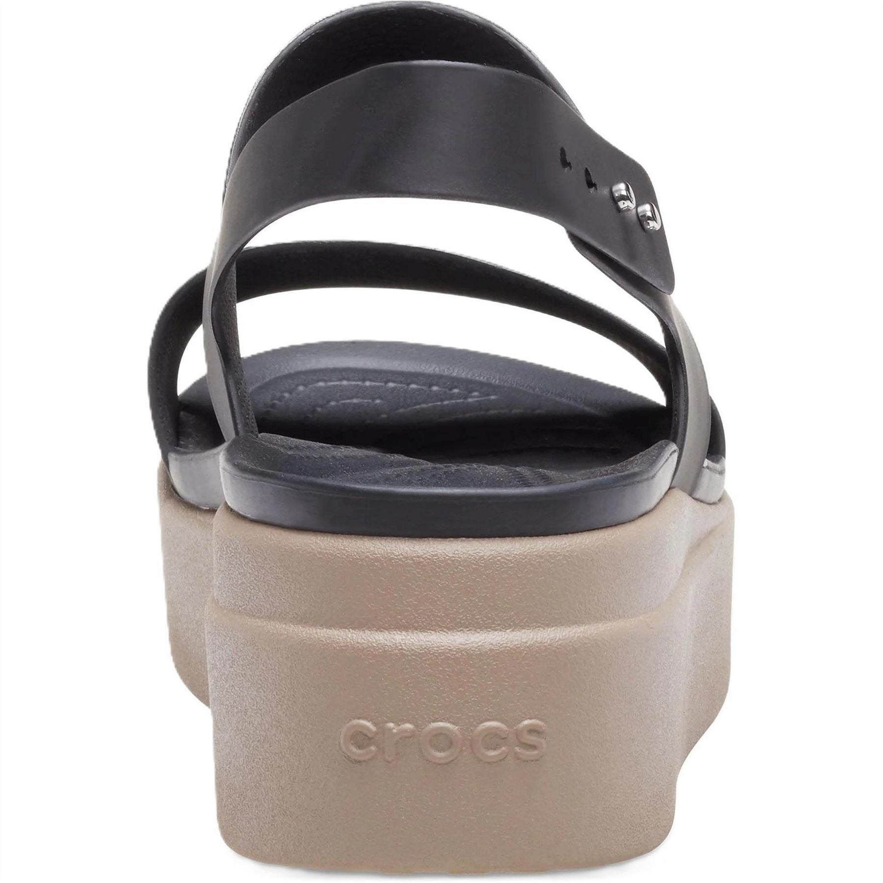 Crocs Brooklyn Low Wedge Open Toe Slides