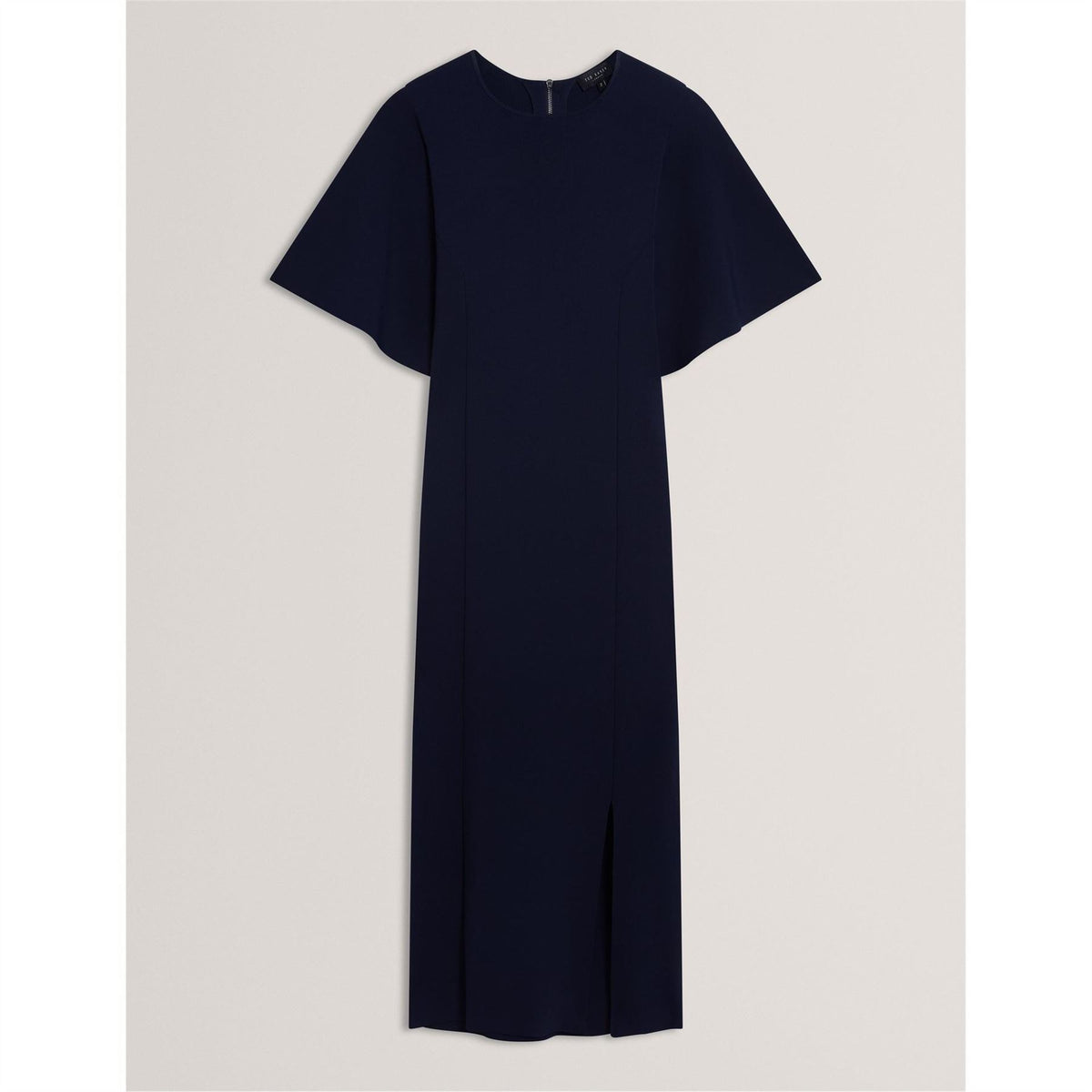 Ted Baker Crew Neck Short Sleeve Midi Dress