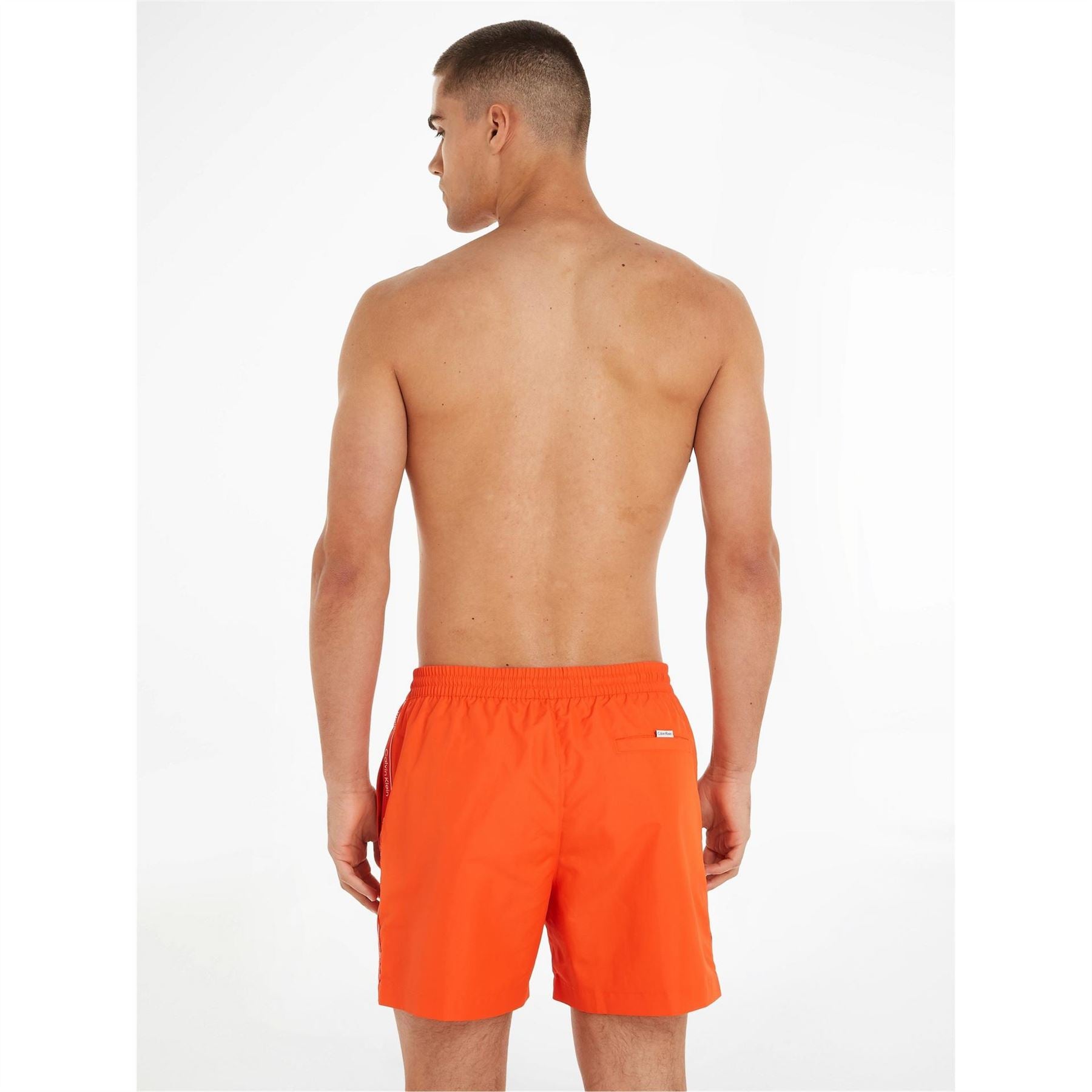 Calvin Klein Mens Tape Swim Shorts