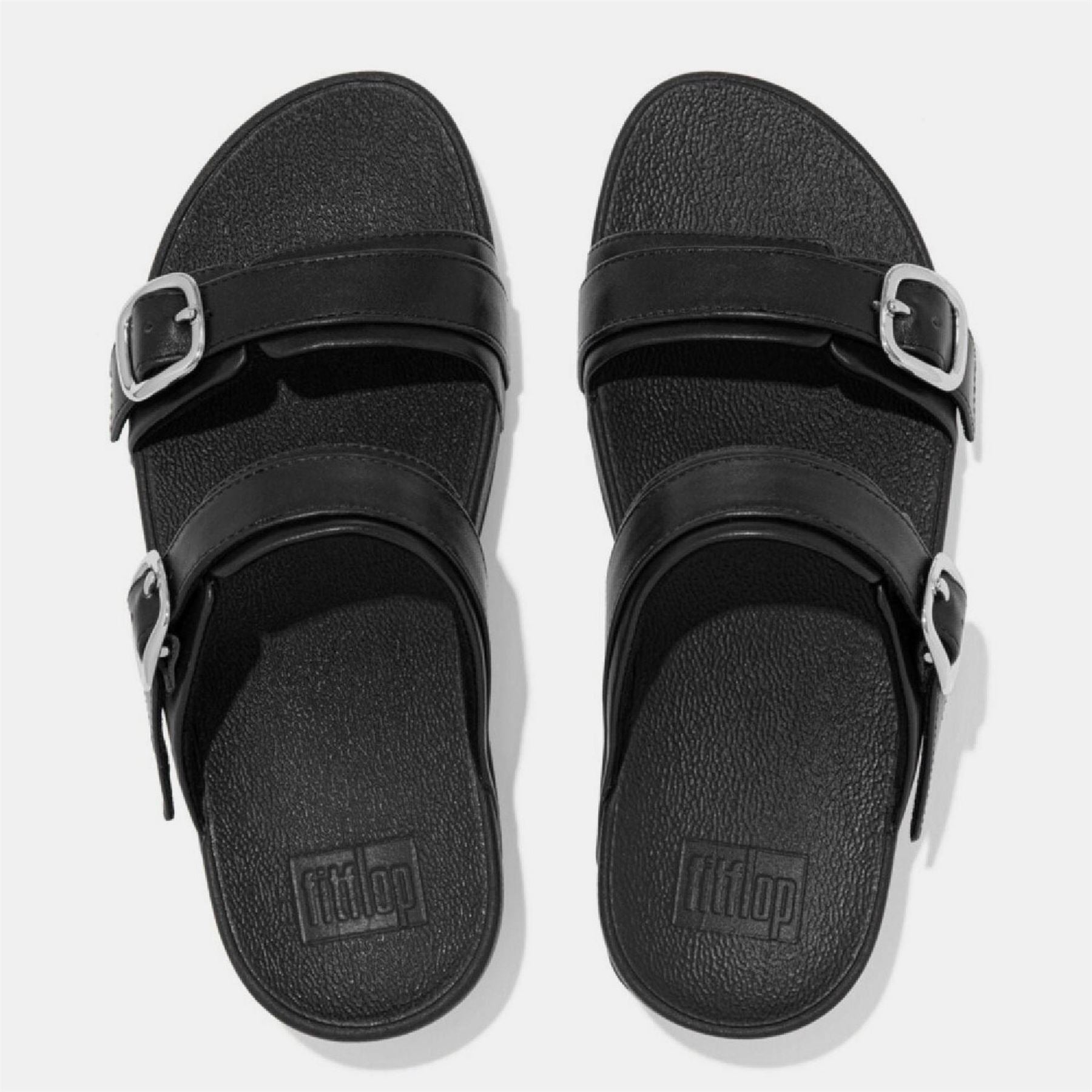 Fitflop Adjustable Leather Sliders