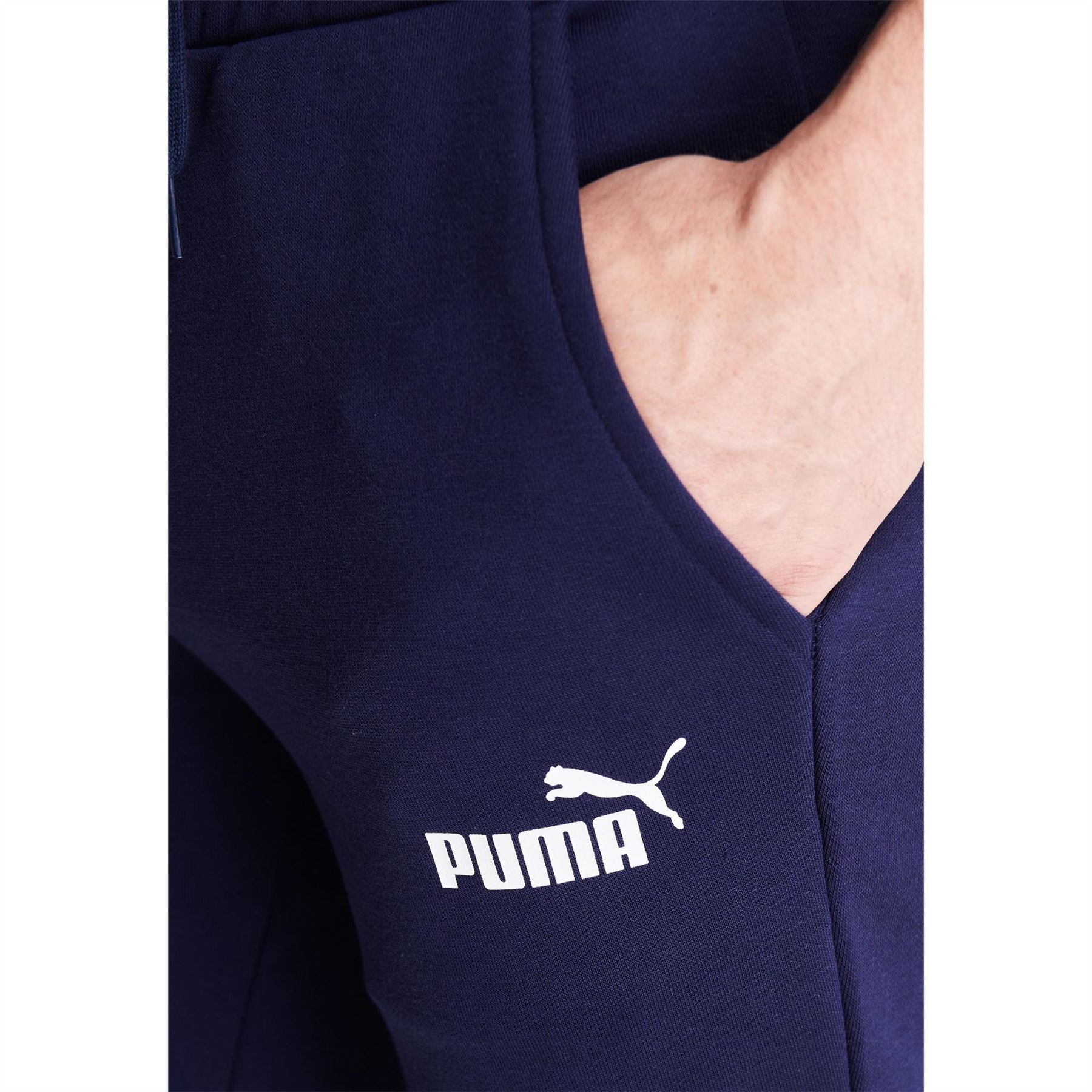 Puma Mens Tapered Fleece Pants