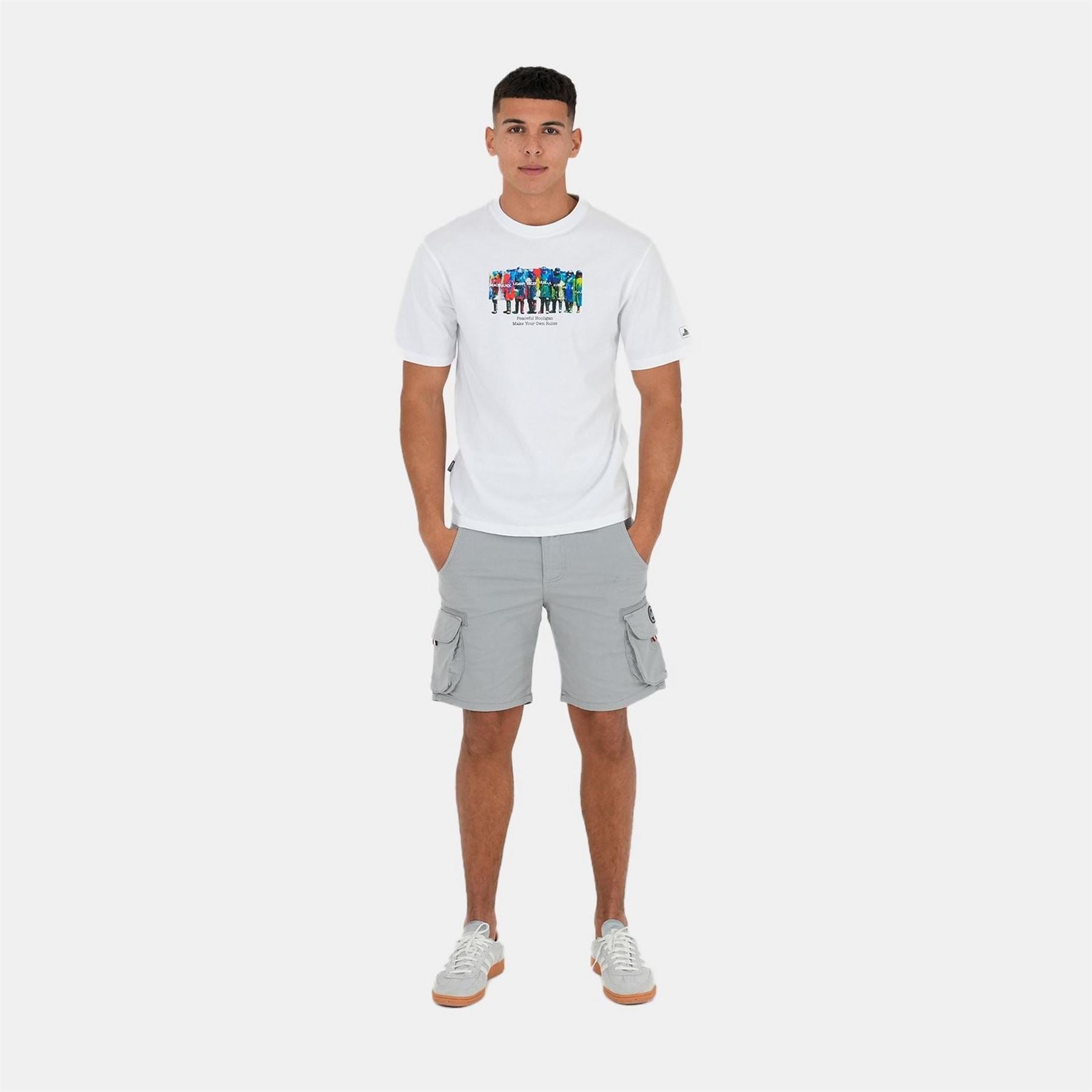 Peaceful Hooligan Peaceful Riot Regular Fit T-Shirt
