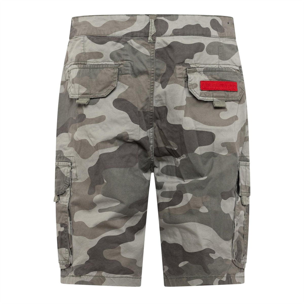 Crosshatch Watchford Camo Patterned Casual Shorts