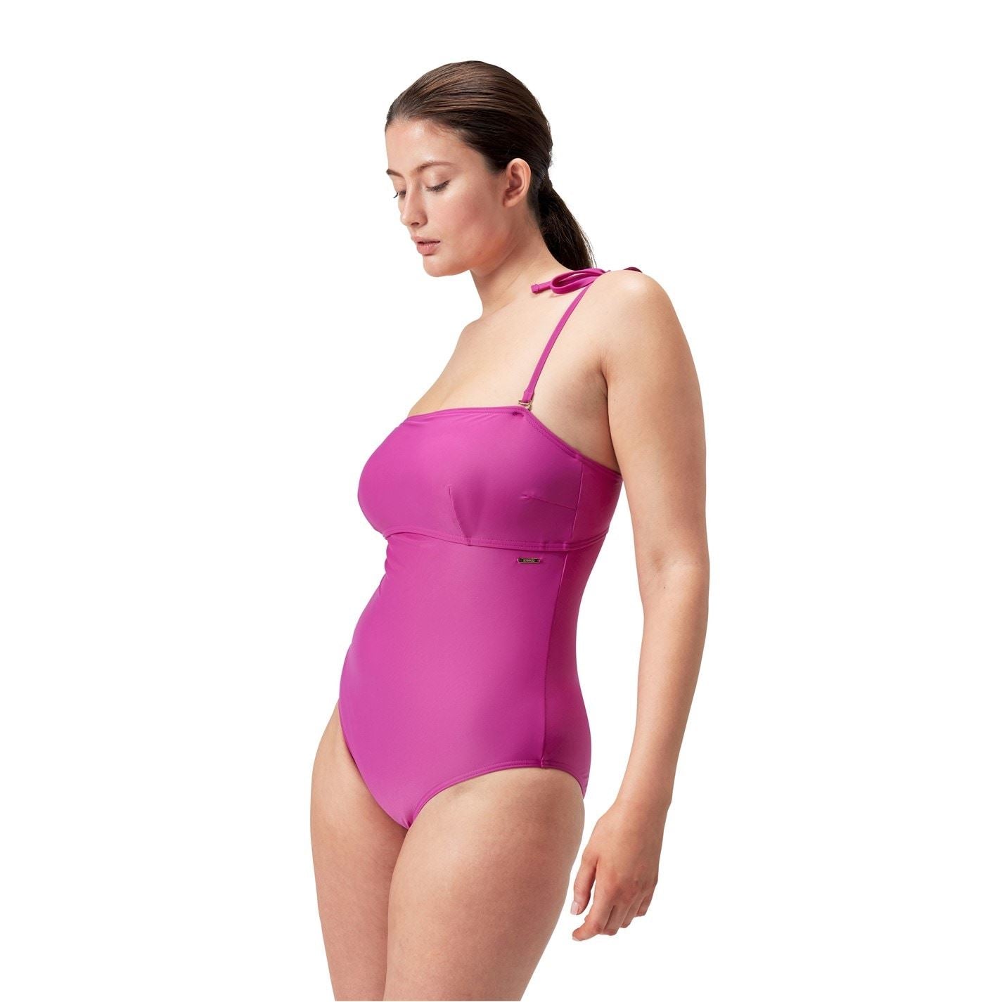 Speedo Bandeau One Piece Swimsuit