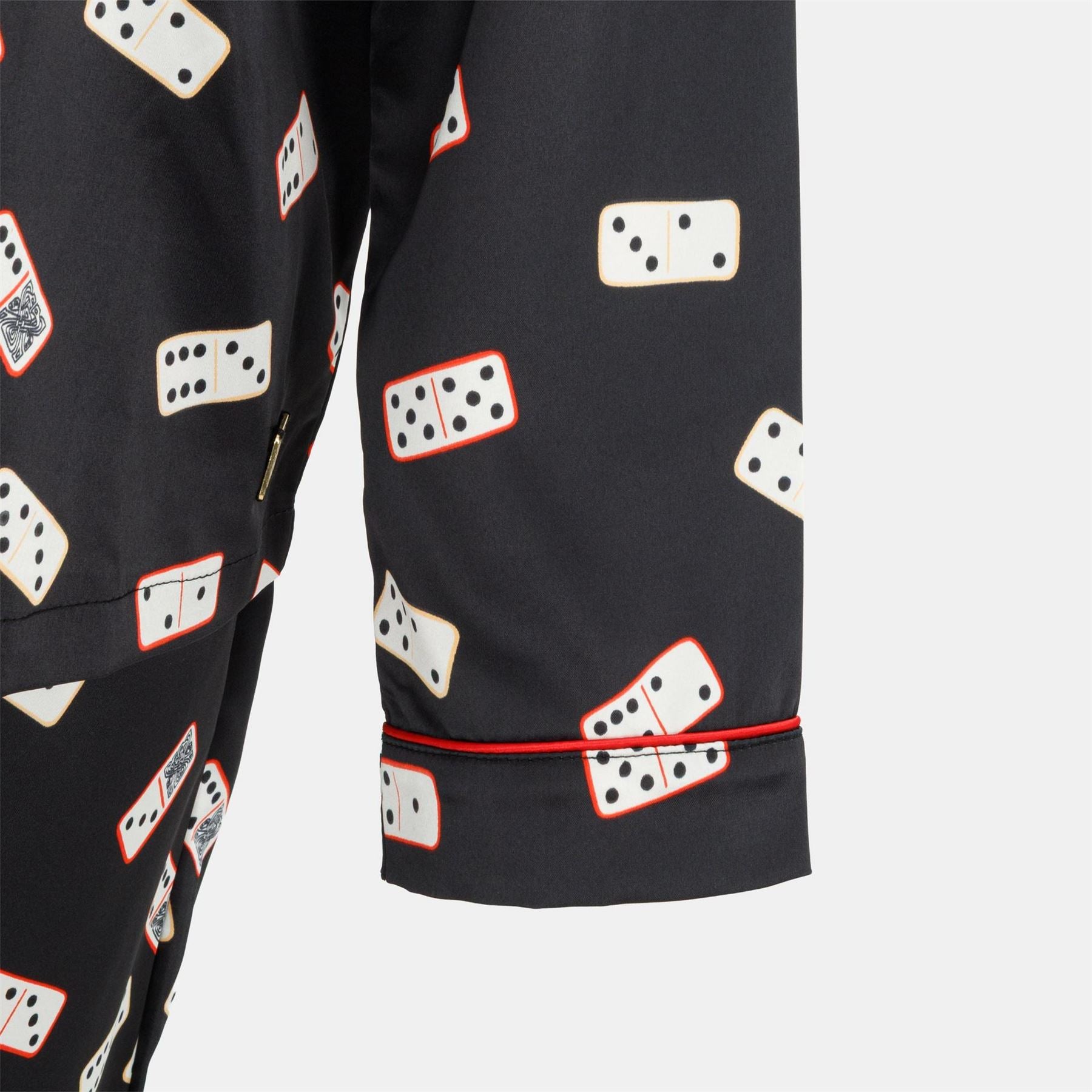 Biba Rever Collared Neck Long Sleeve Pyjama Set