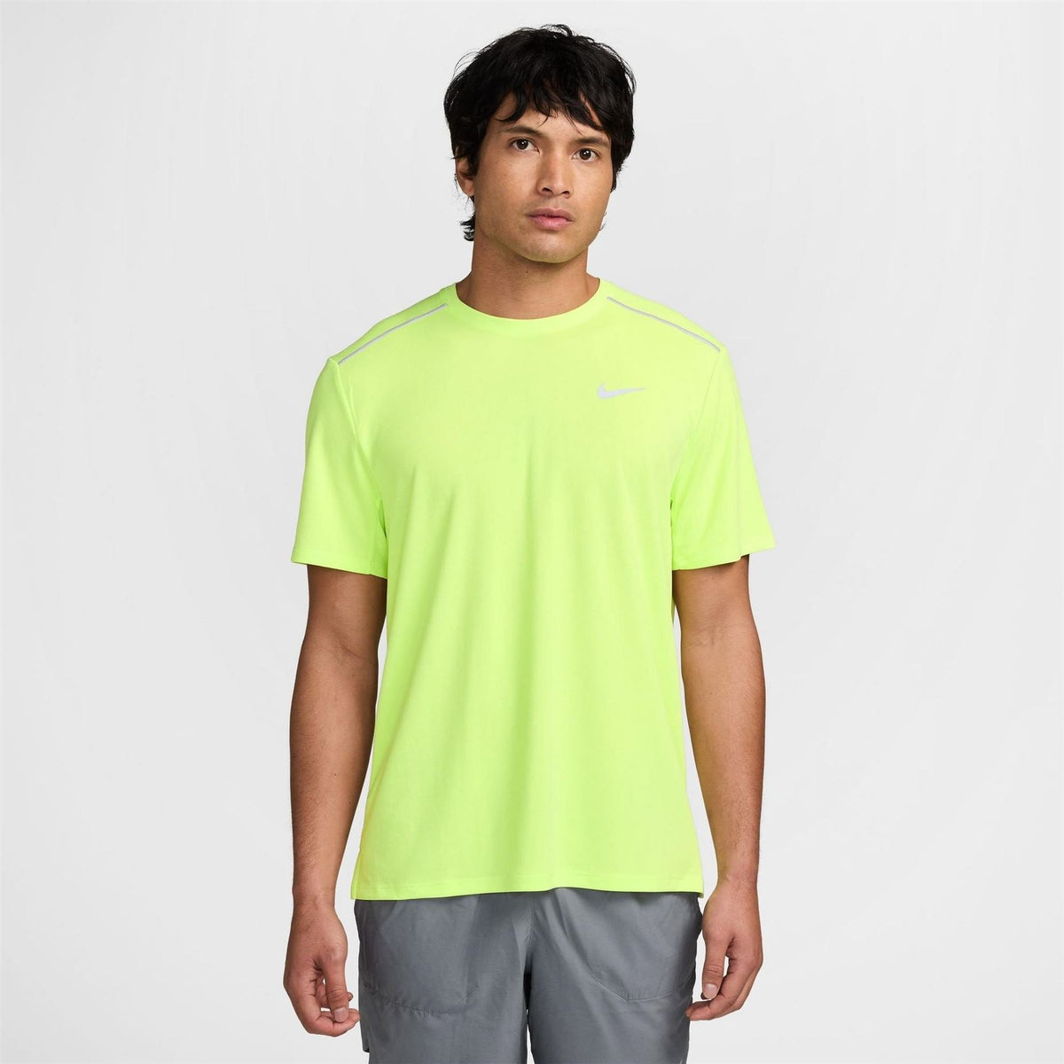Nike Mens Drifit Miler Running Top