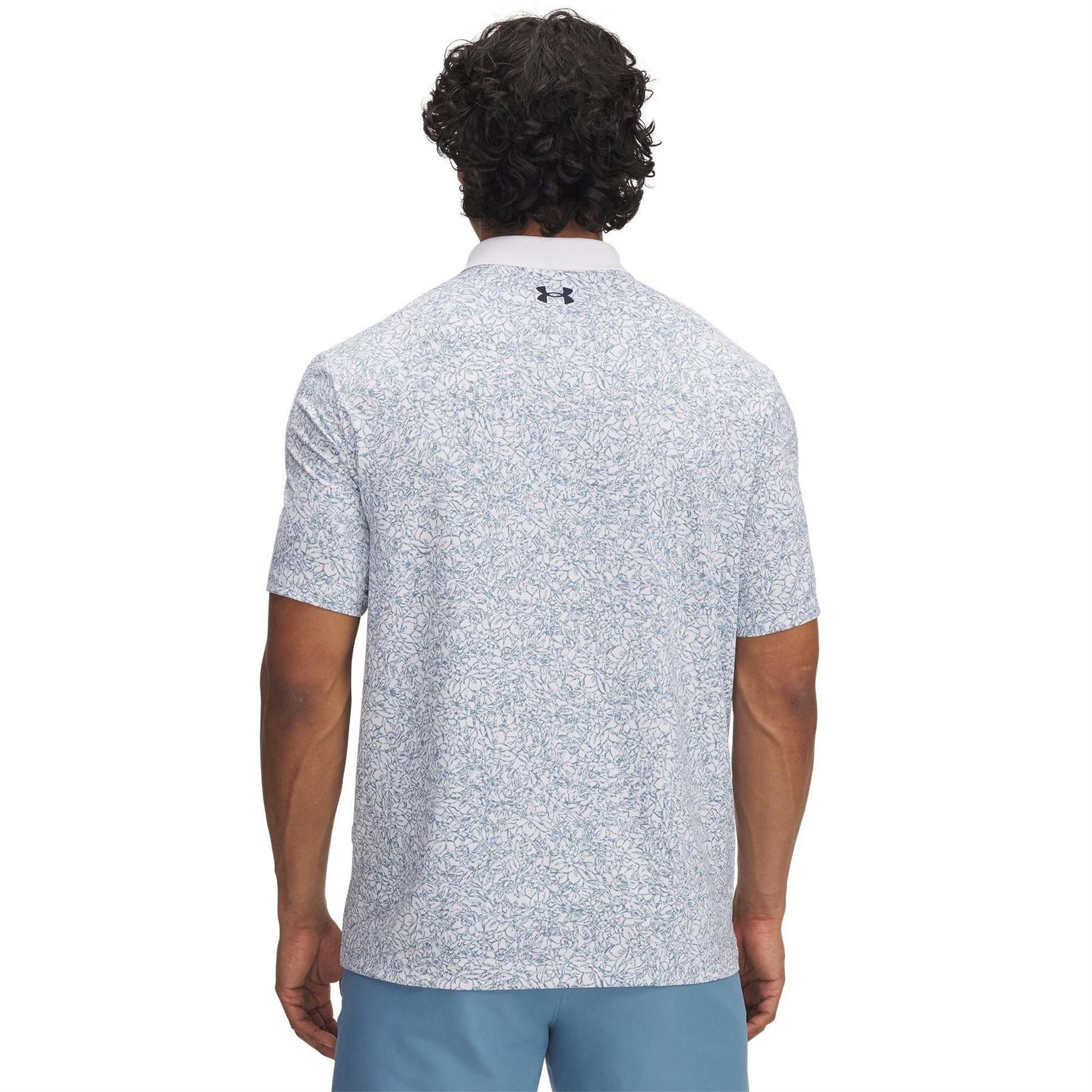 Under Armour Printed Short Sleeve Performance Polo Shirt