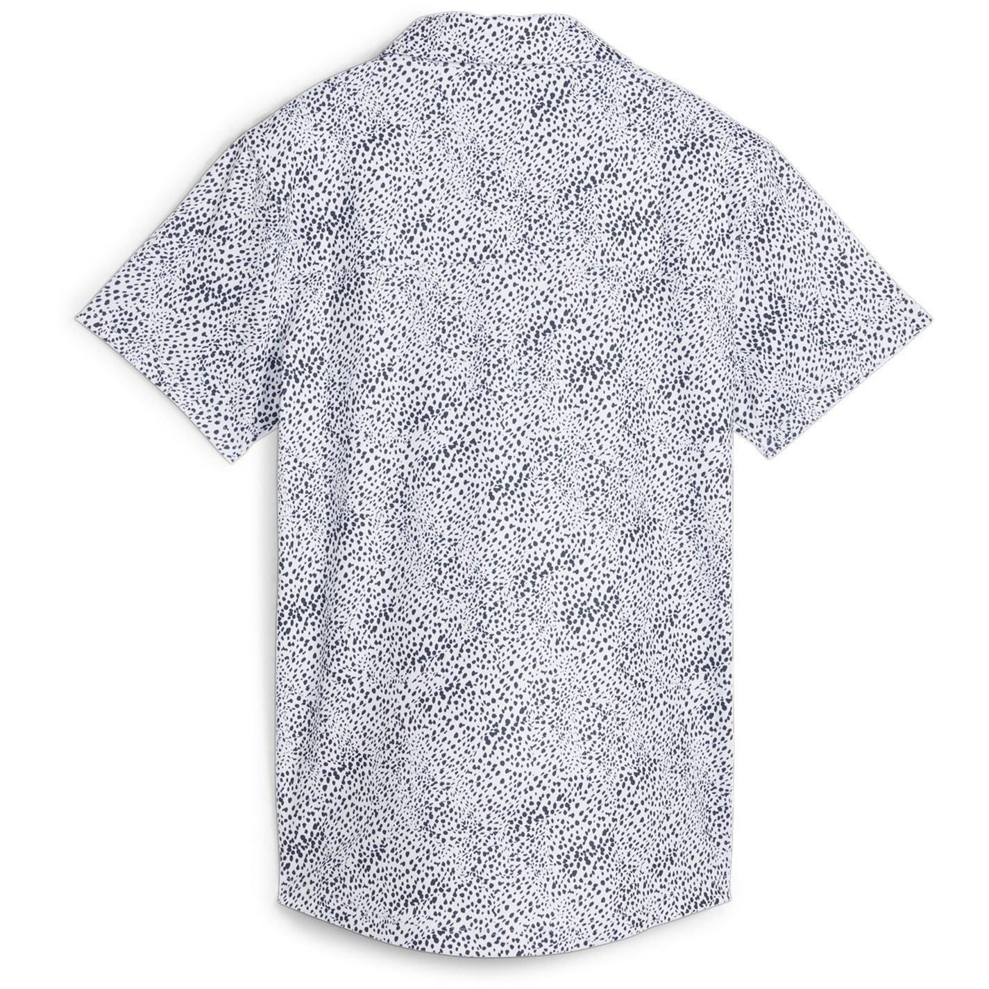 Puma Womens W Cloudspun Microdot Ss Polo Shirt