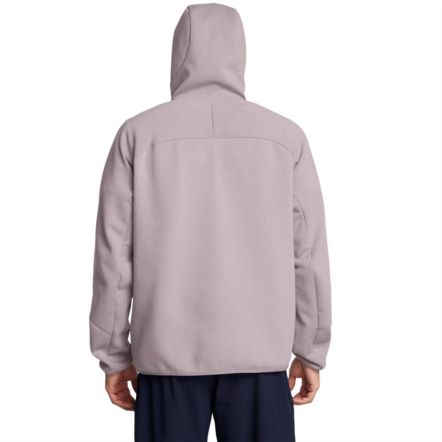 Under Armour Solid Patterned Hooded Ribbed Cuff Softshell Jacket