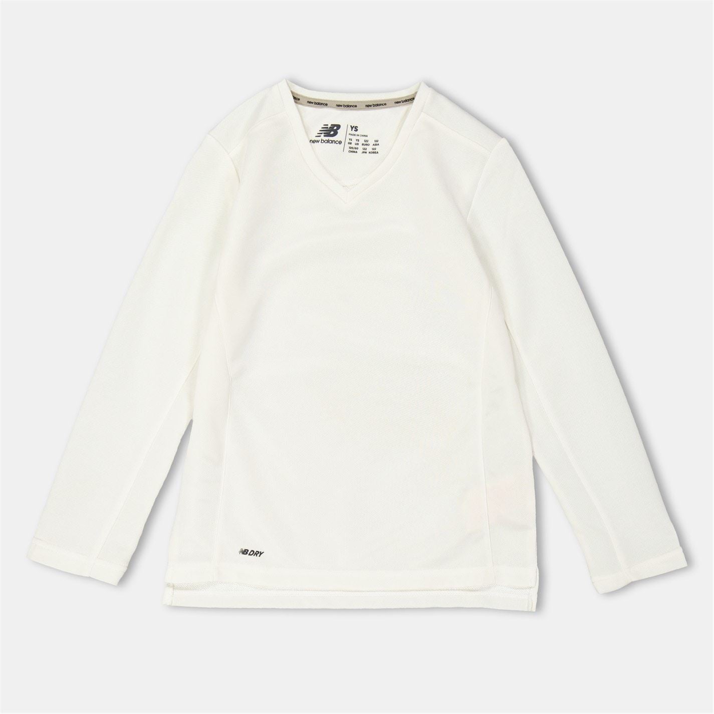 New Balance V-Neck Athletic Long Sleeve Sweater