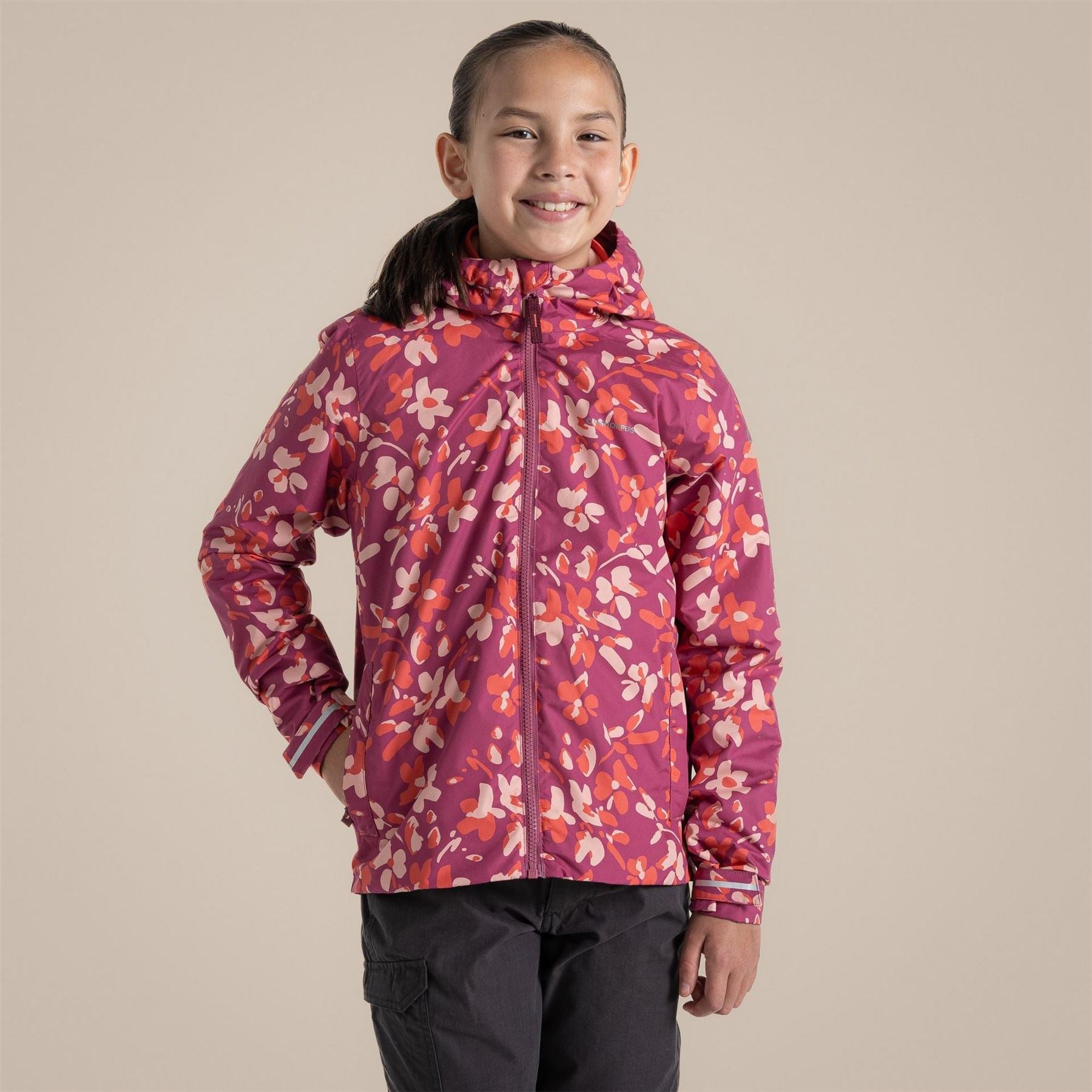 Craghoppers Kids Sylvie Rain Anorak