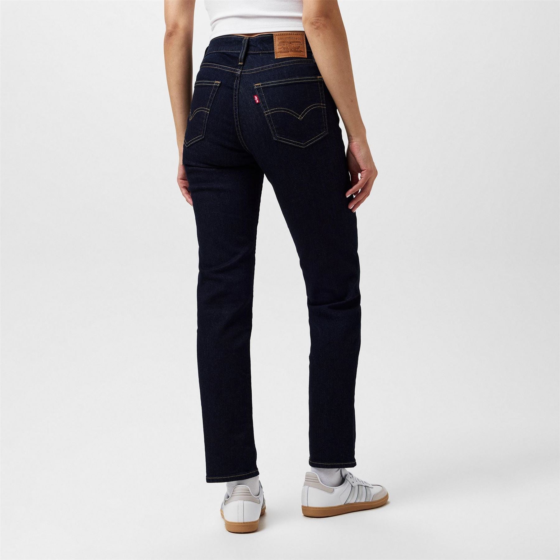 Levis High Rise Straight Jeans