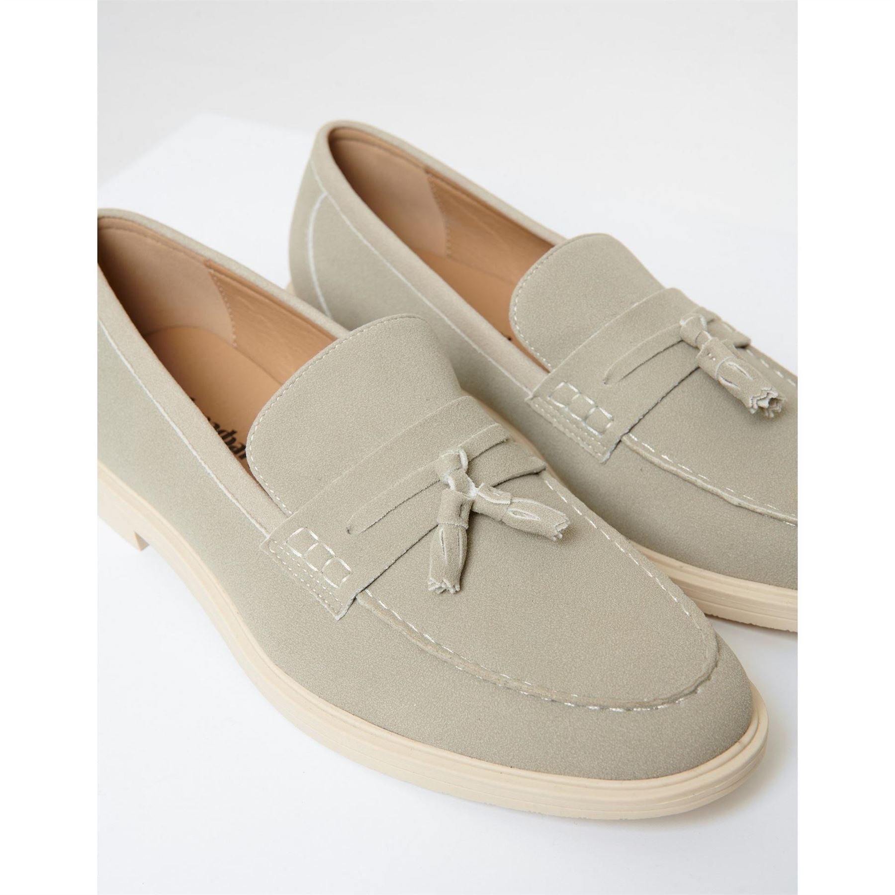 Threadbare Alistair Venetian Loafers with Moc Toe