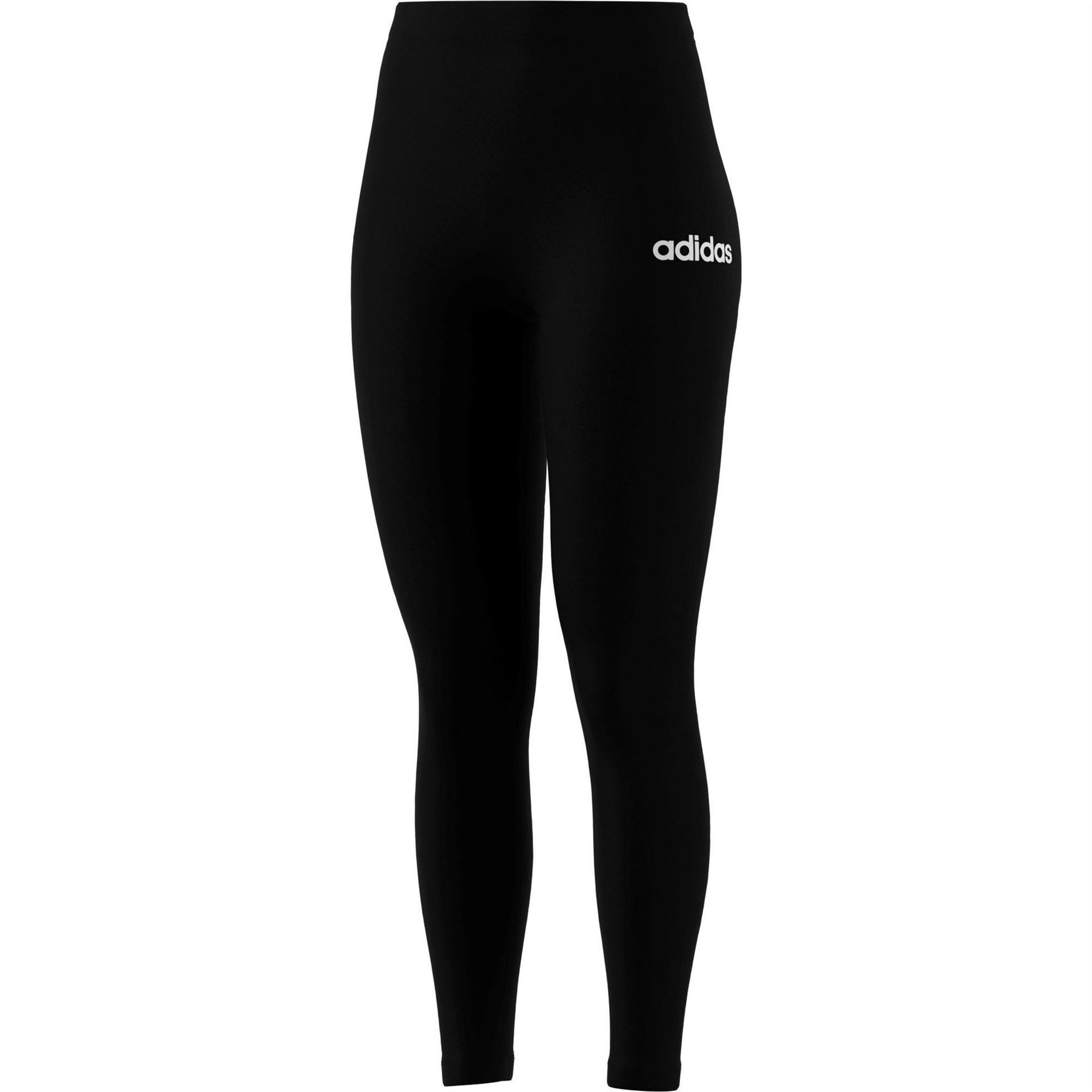 adidas Womens Essentials Linear Cotton Leggings