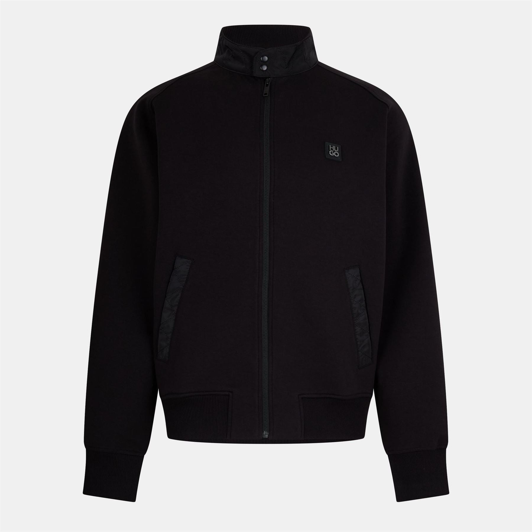 Hugo Mock Neck Regular Fit Sweatshirt