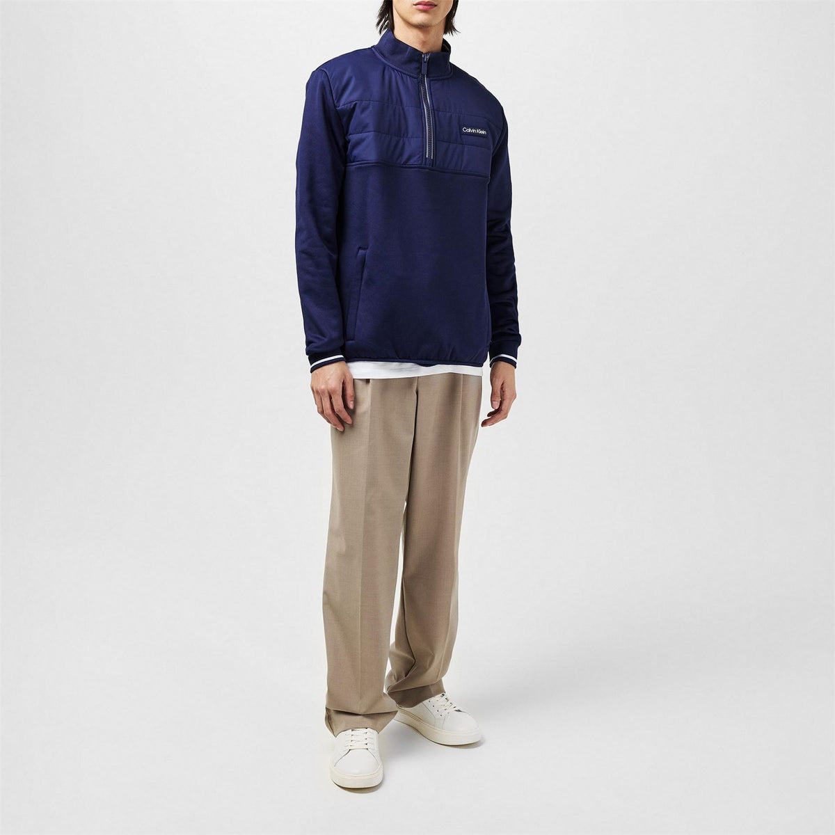 Calvin Klein Golf Baylor Creek Hybrid Half Zip Jumper