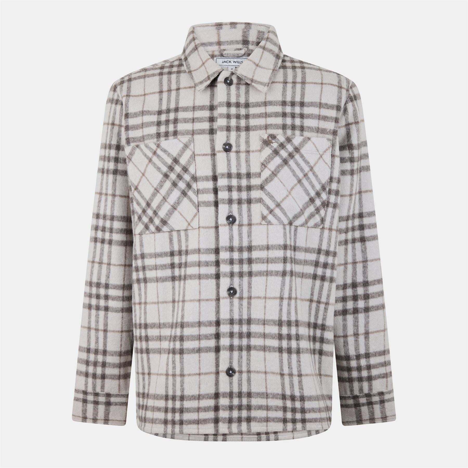 Jack Wills Jw Check Long Sleeve Patterned Shirt