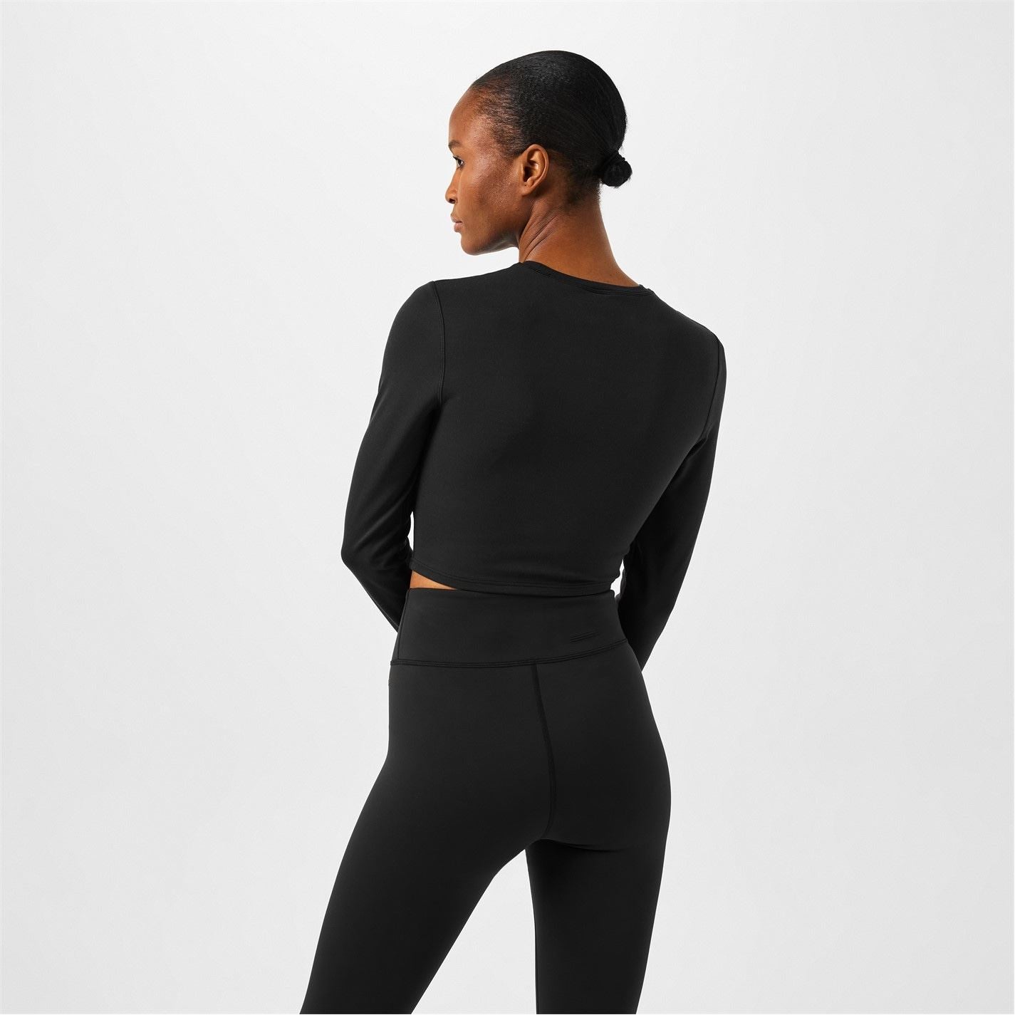 USA Pro Womens Pro Long Sleeve Crop Top