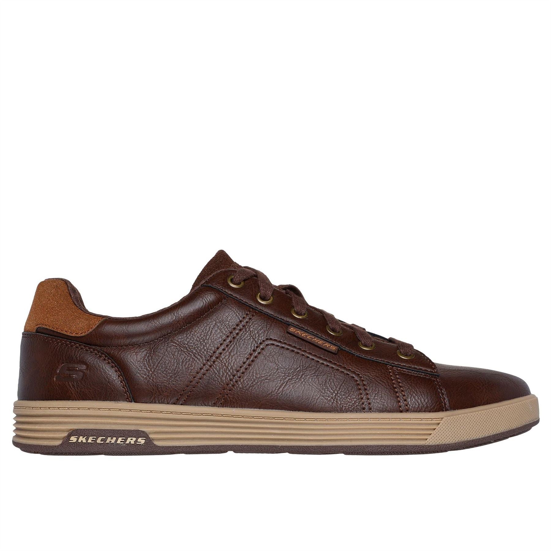 Skechers Smooth Toe Lace Up Smart Trainers