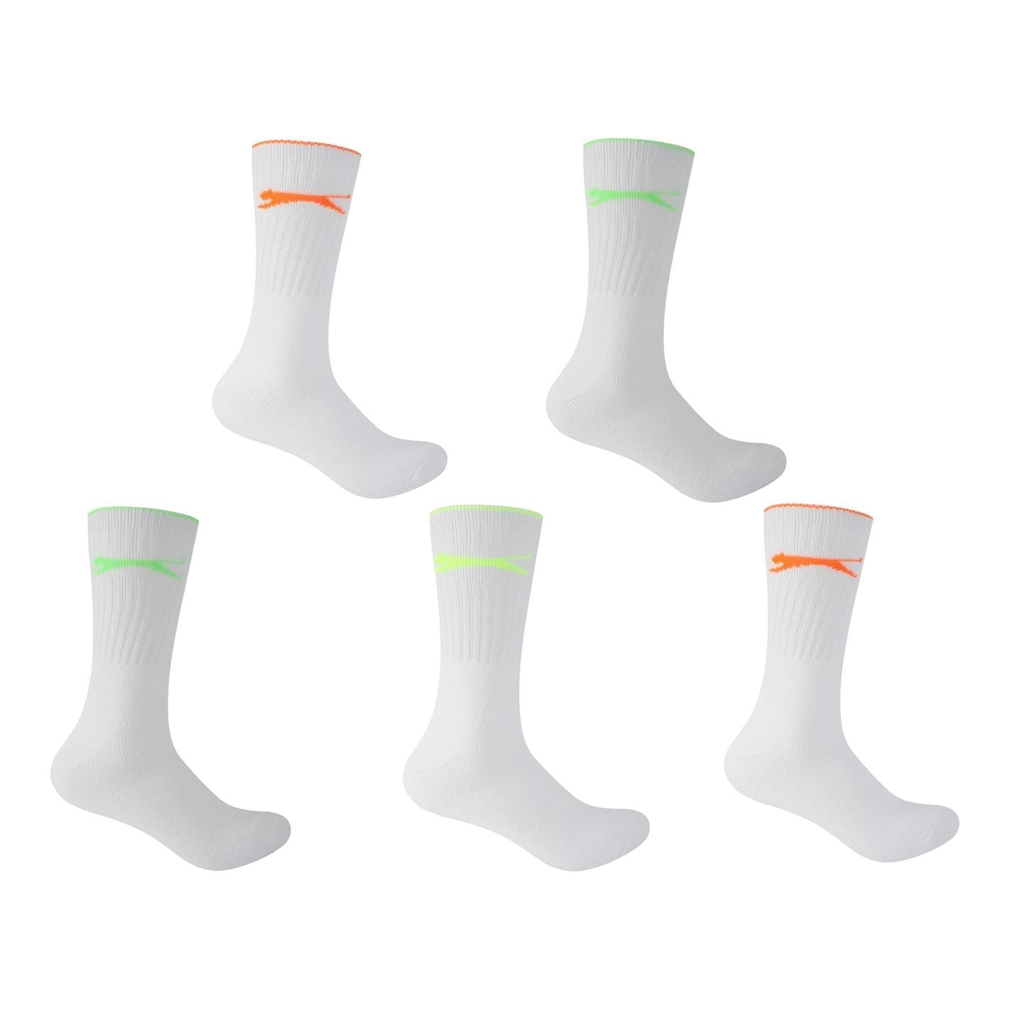 Slazenger Mens 5 Pack Crew Socks