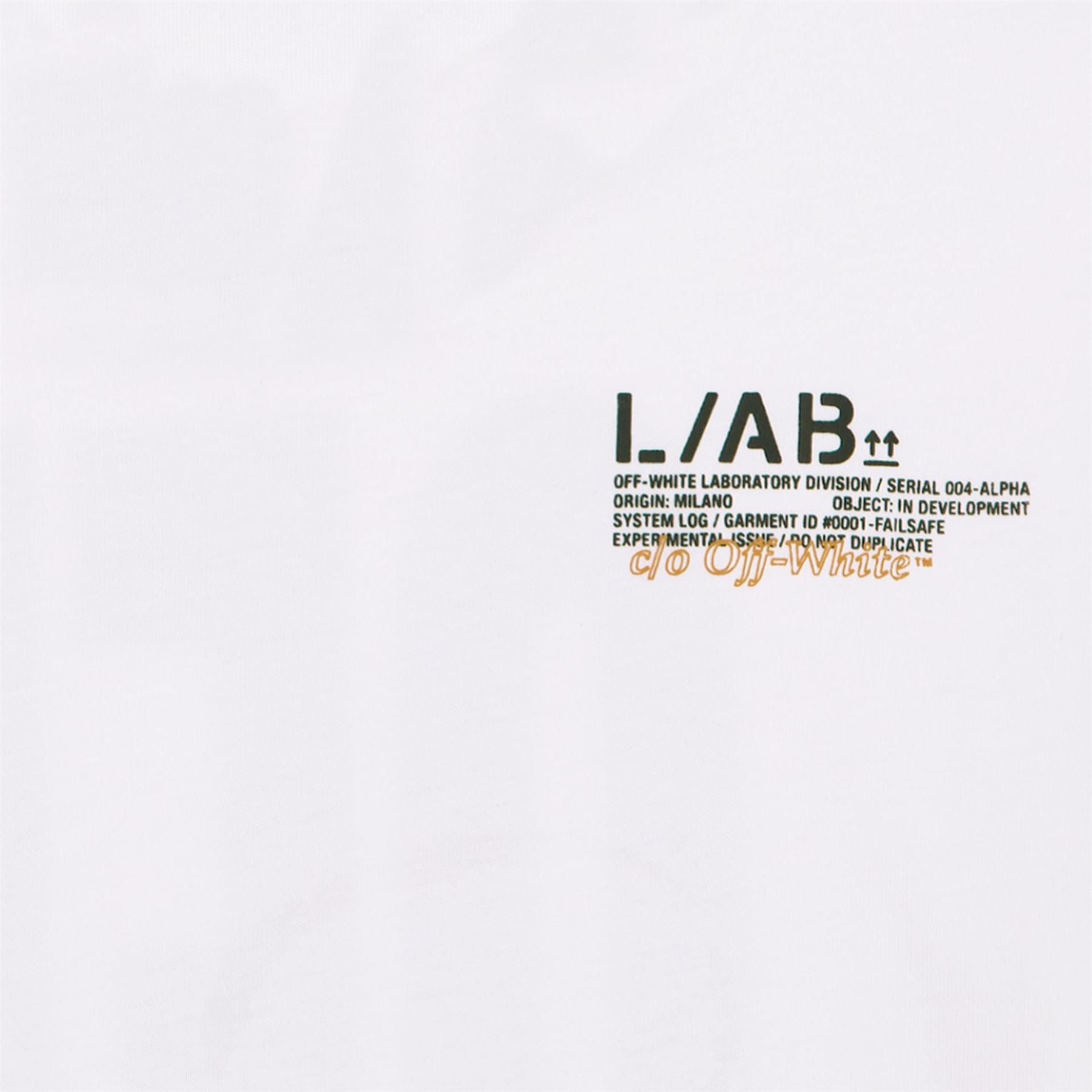 L AB Off White Ab Premium Tee Jn64
