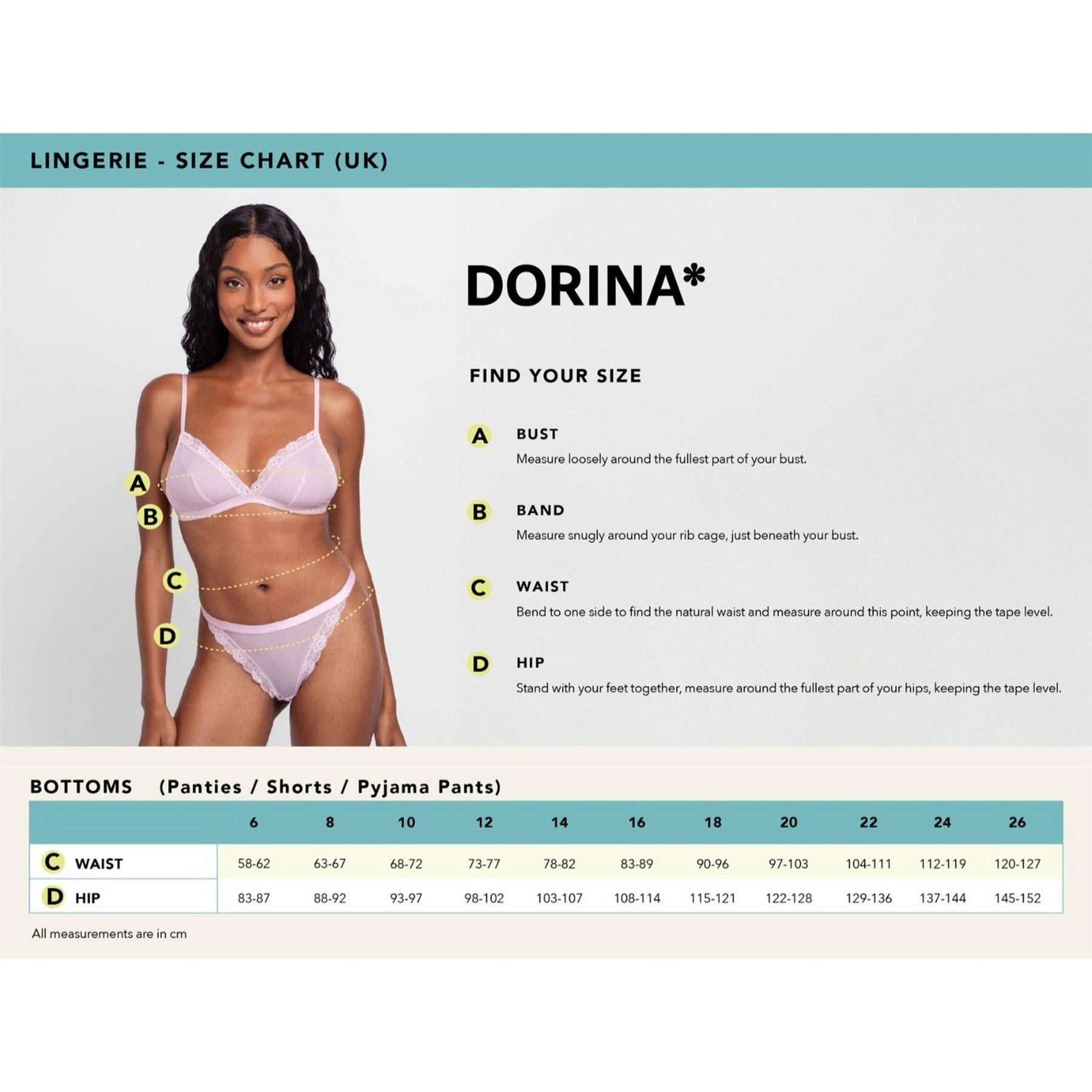 Dorina Mid Waisted Shaping Briefs