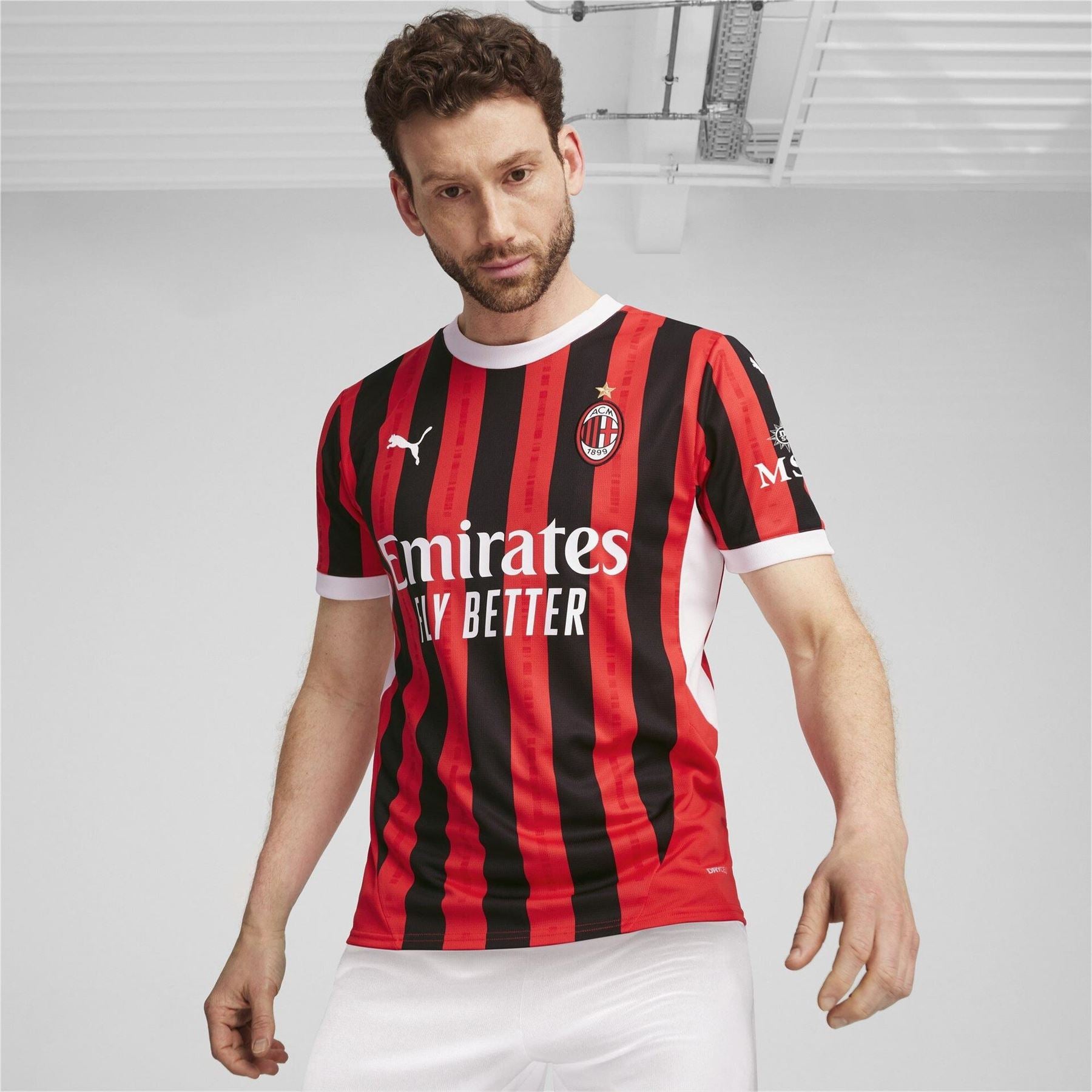 Puma Ac Milan Home Shirt 2024 2025 Adults