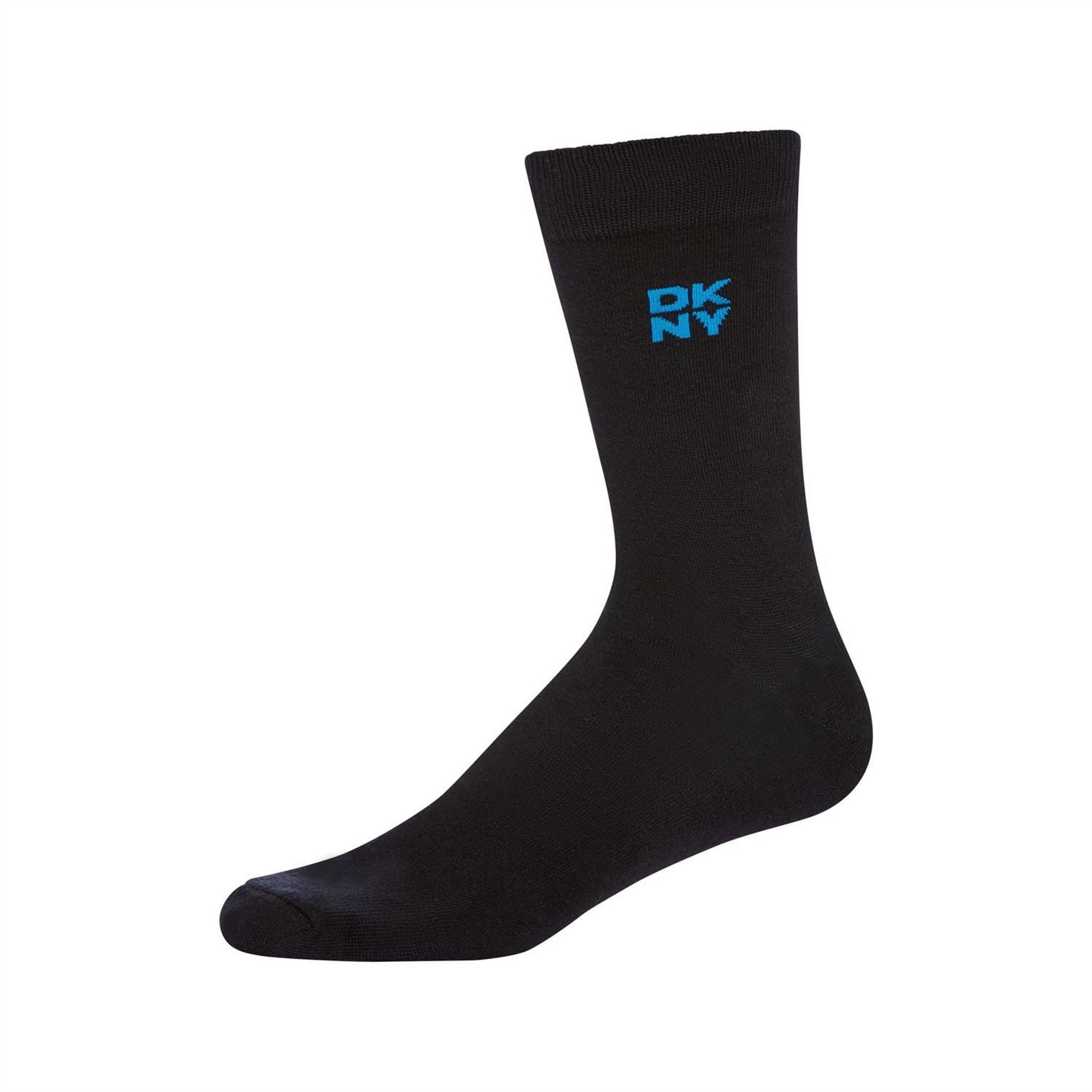 DKNY Mens 3 Pack Gift Socks Fink