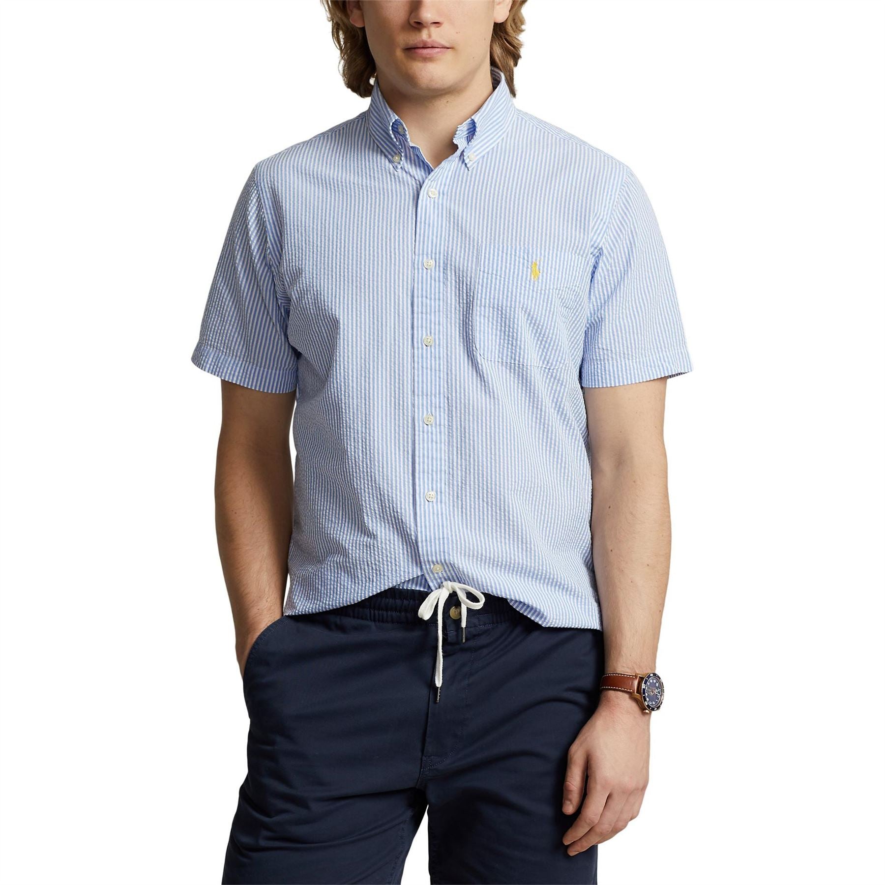 Polo Ralph Lauren Seersucker Short Sleeve Shirt