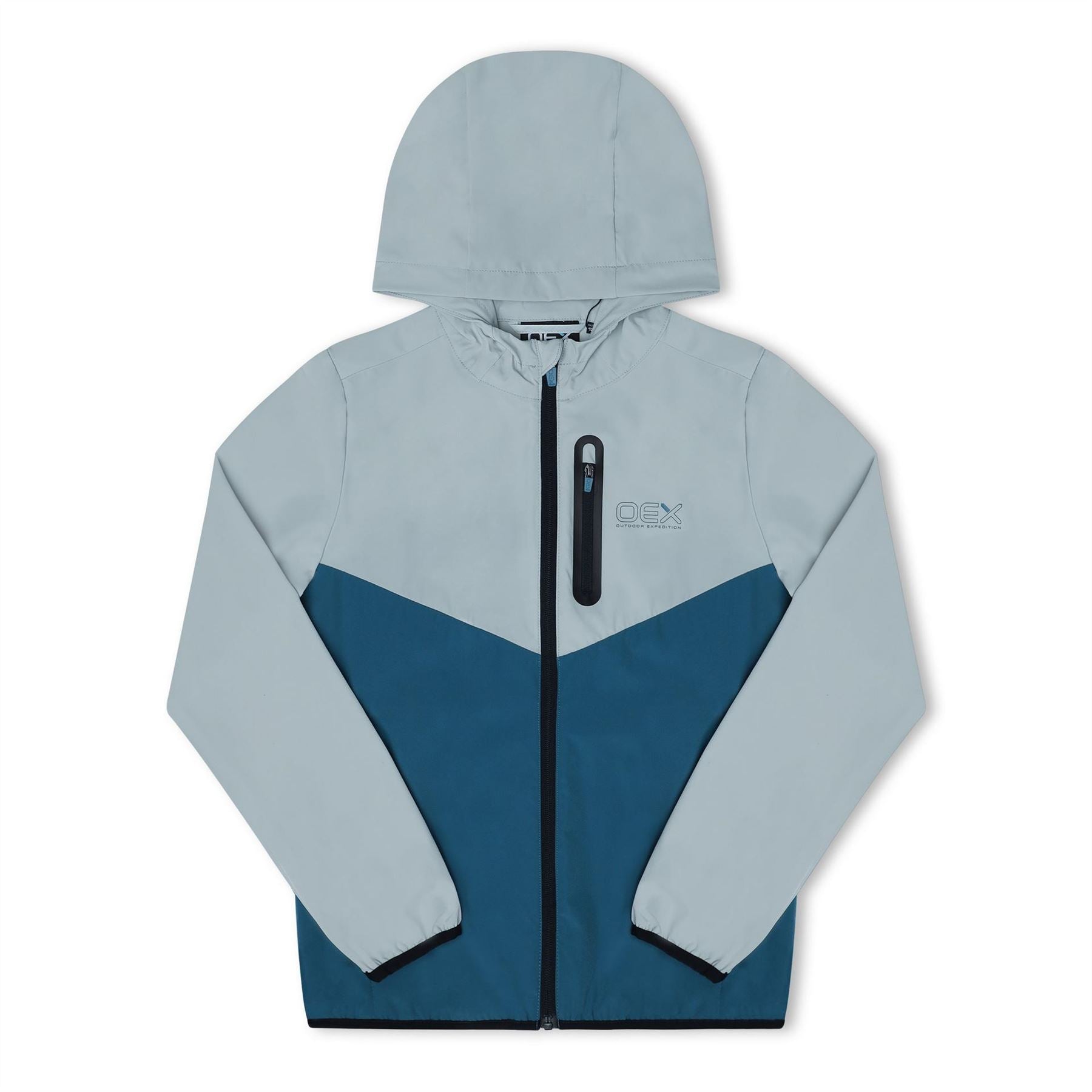 OEX Fell 2.0 Front Zipper Pocket Hooded Long Sleeve Athletic Top