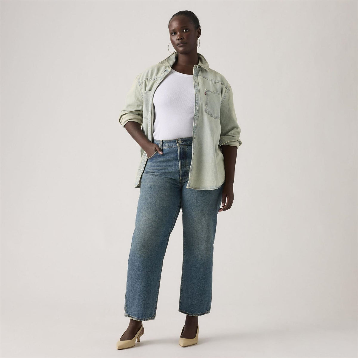 Levis 501 Straight Leg Jeans