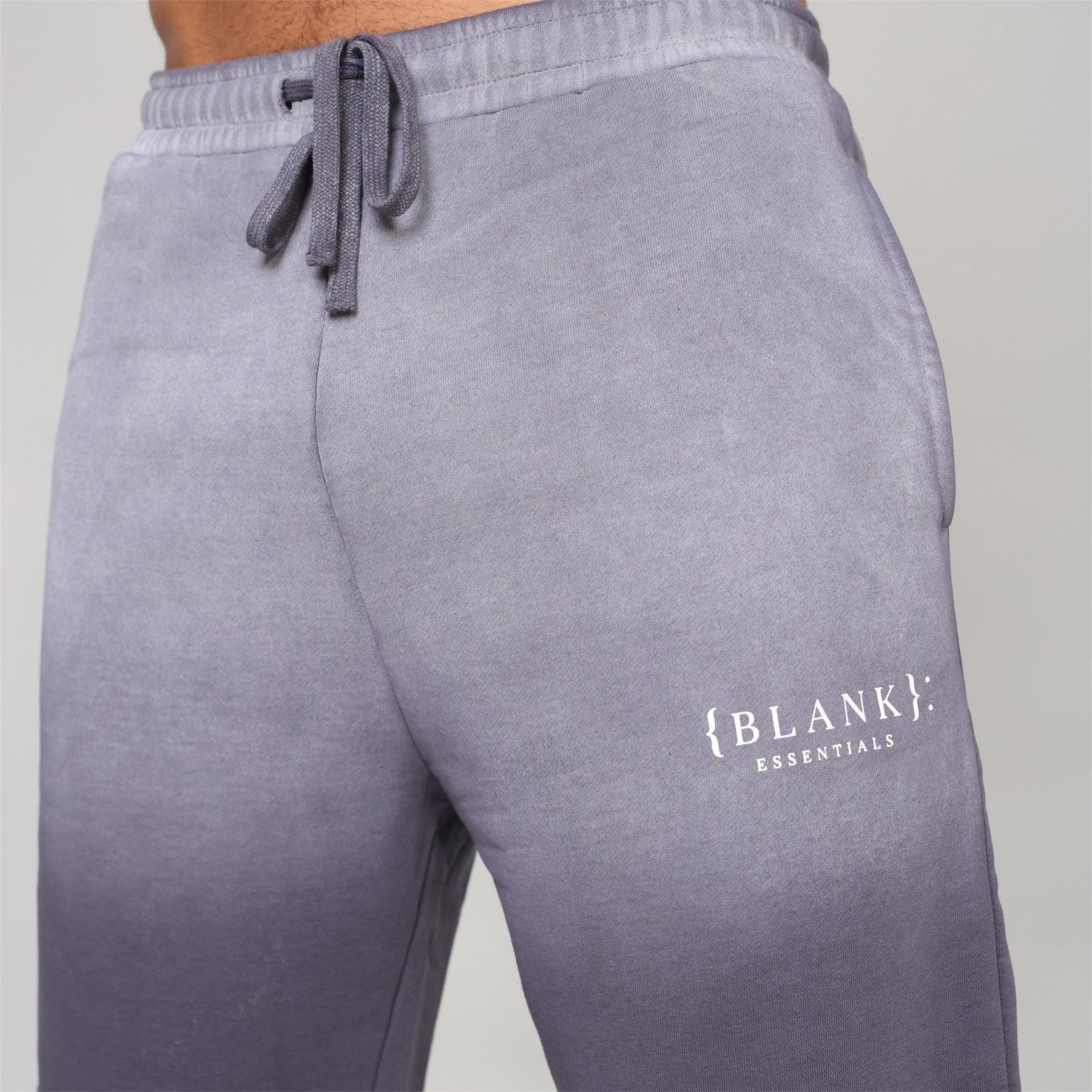 Blank Essentials Logo Fleece Jogger Shorts
