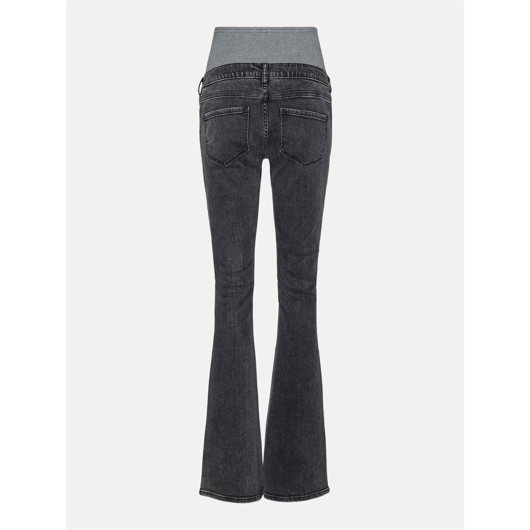 Mamalicious Mlosaka Flared Five Pocket Jeans