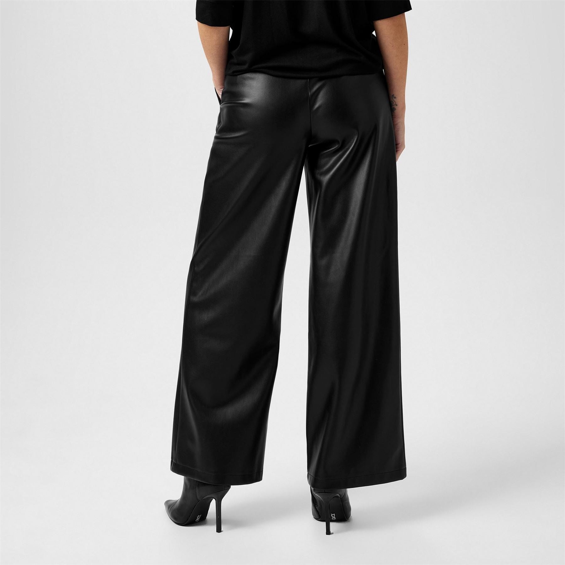 Biba Pu Wide Leg Trousers
