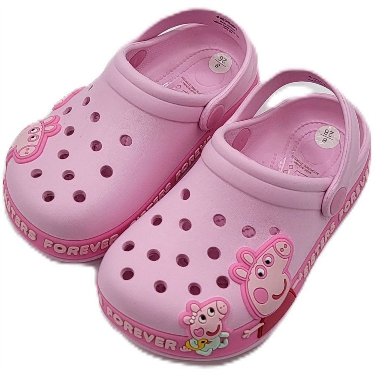 Character Cartoon Print Closed-Toe Clogs