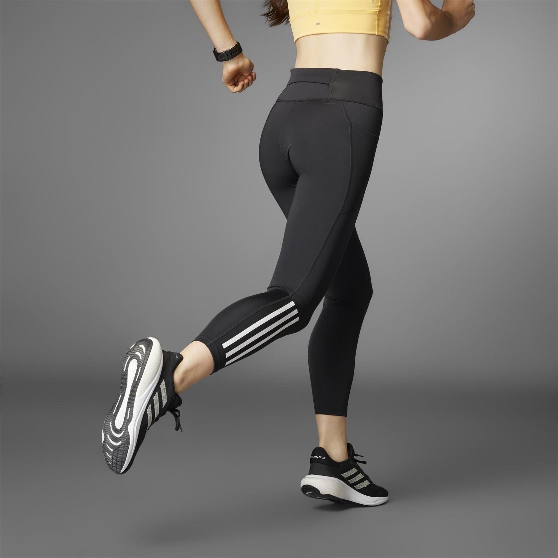 adidas Dailyrun 3S High Rise Patterned Leggings