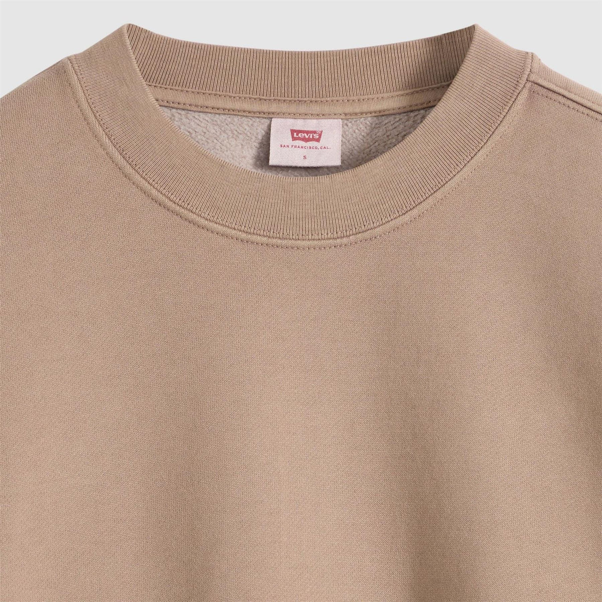 Levis Boxy Crew Neck Drop Shoulder Long Sleeve Sweatshirt