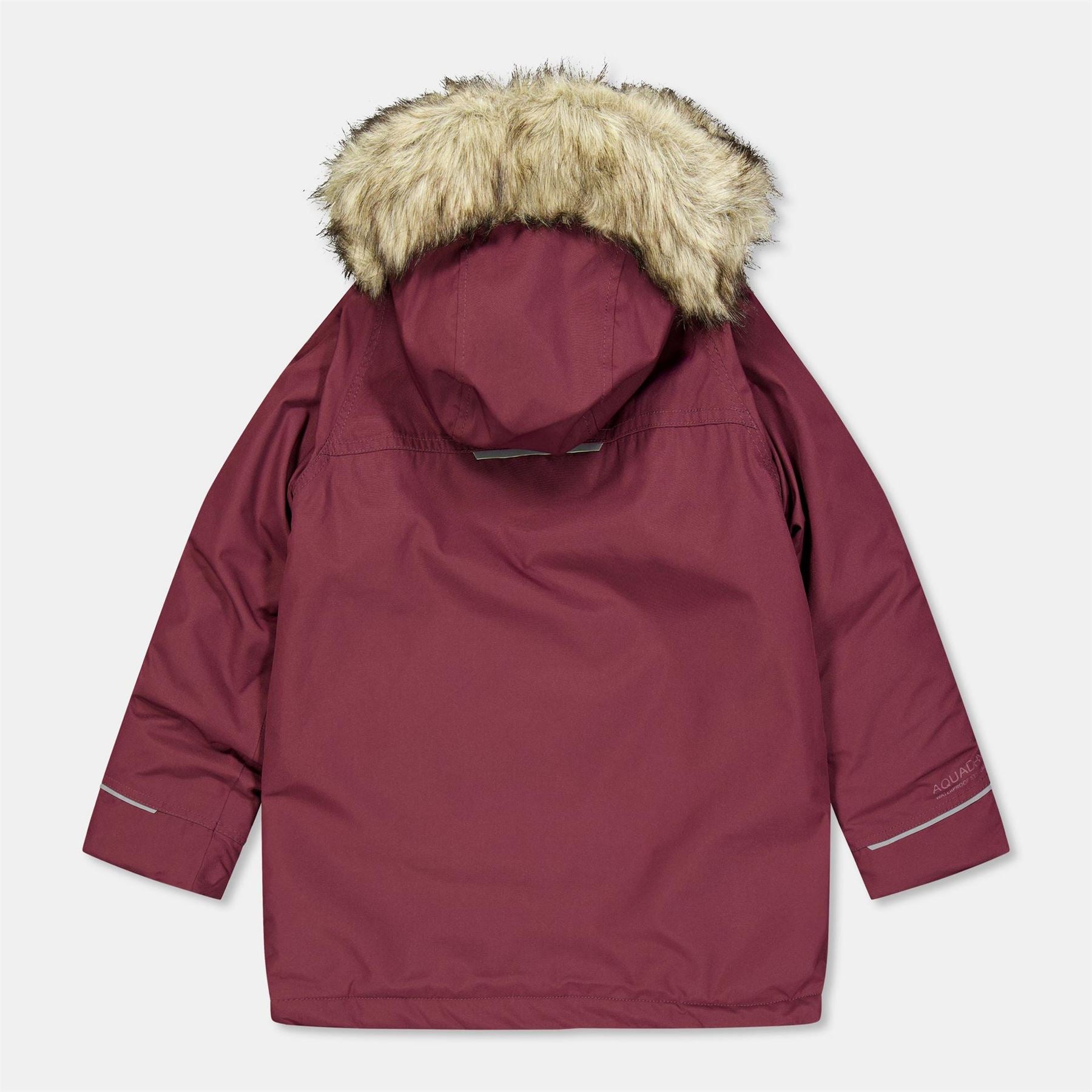 Craghoppers Corrib Solid Patterned Hooded Parka Jacket with Flap Pocket