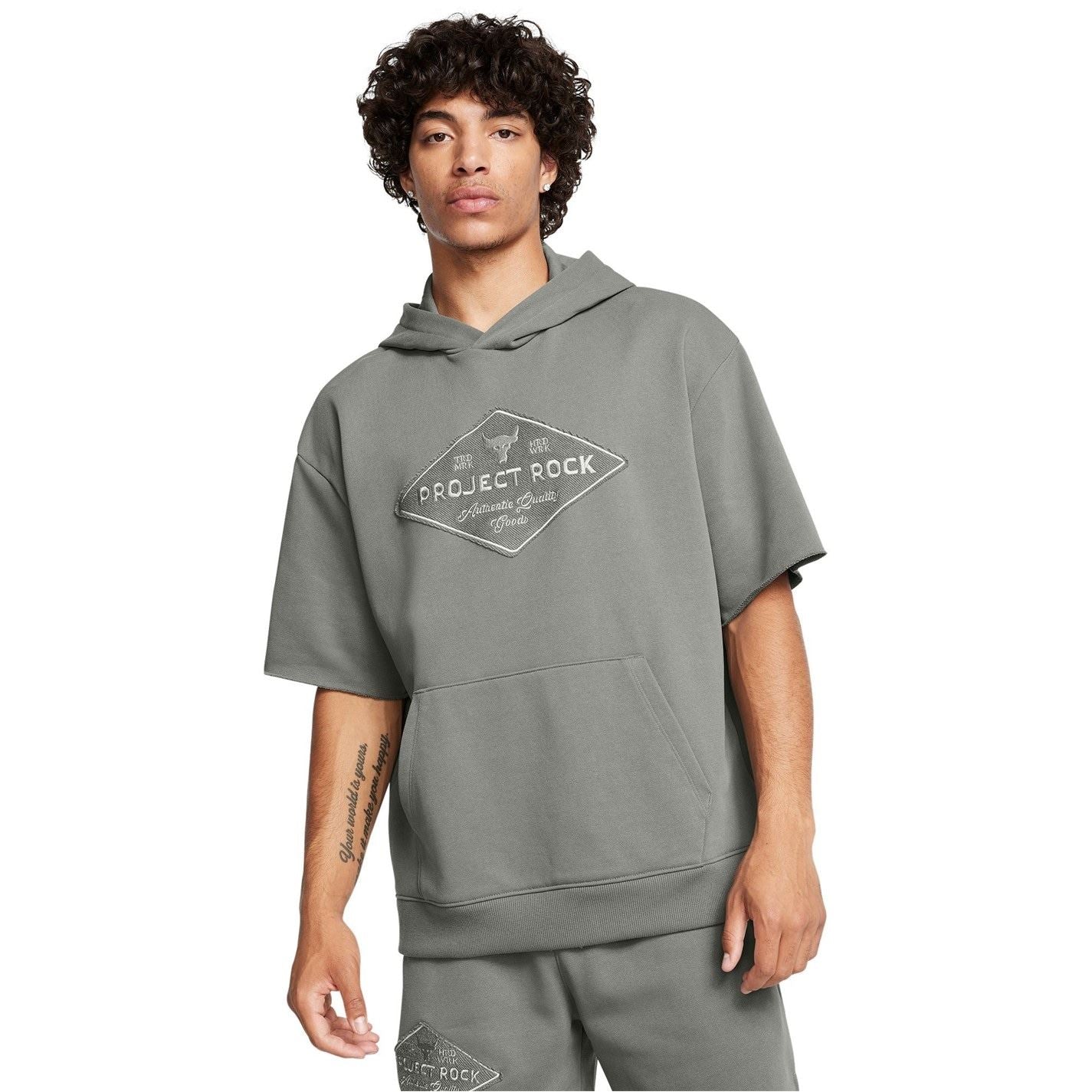 Under Armour Relaxed Fit Drop Shoulder Hooded Sweatshirt