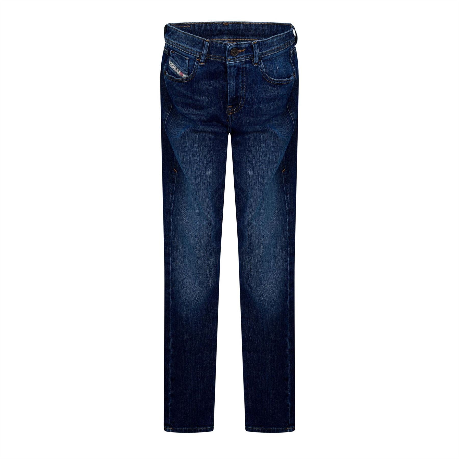 Diesel Slindy Wash Patterned Five Pocket Straight Pants