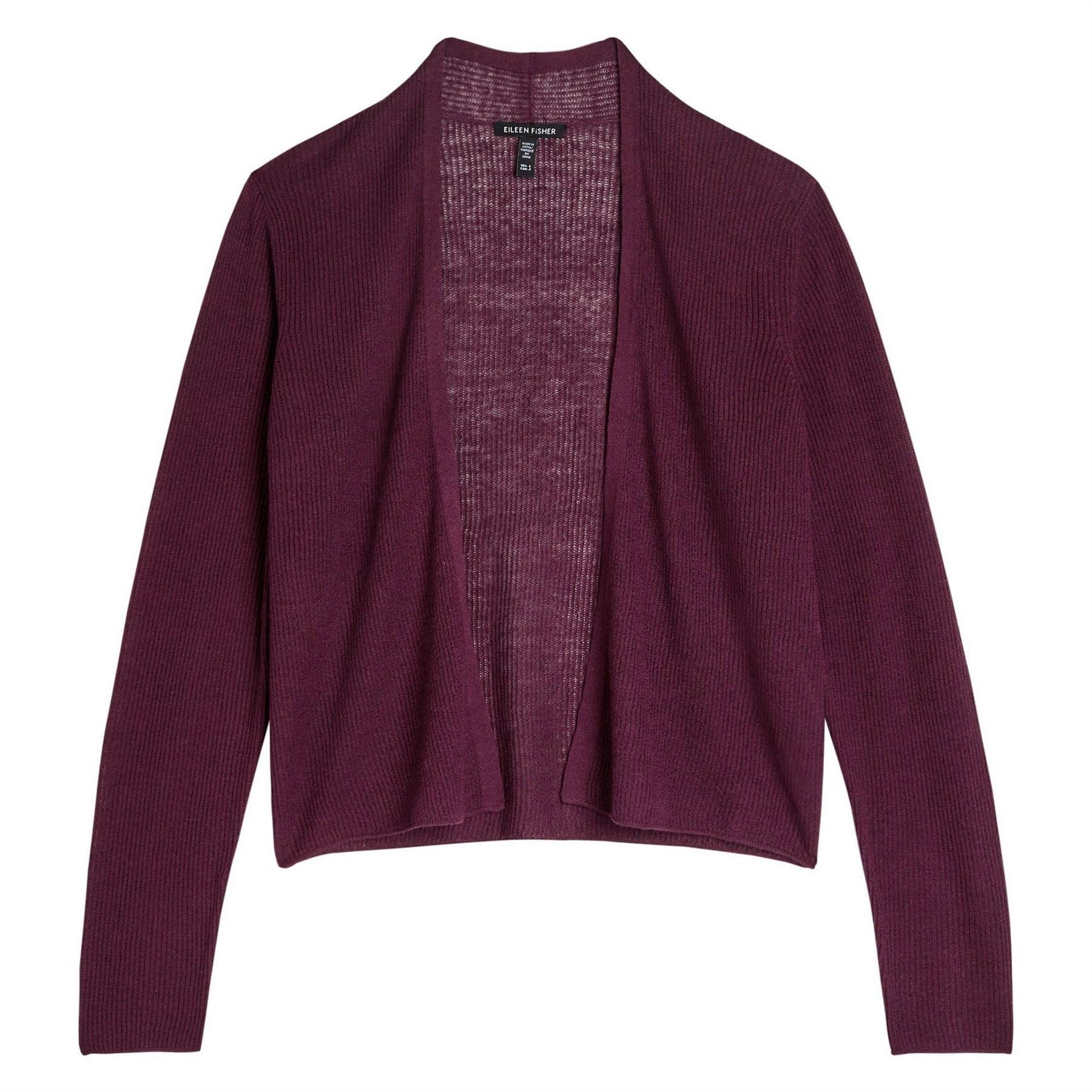 Eileen Fisher Ls Lin Cot Cardigan
