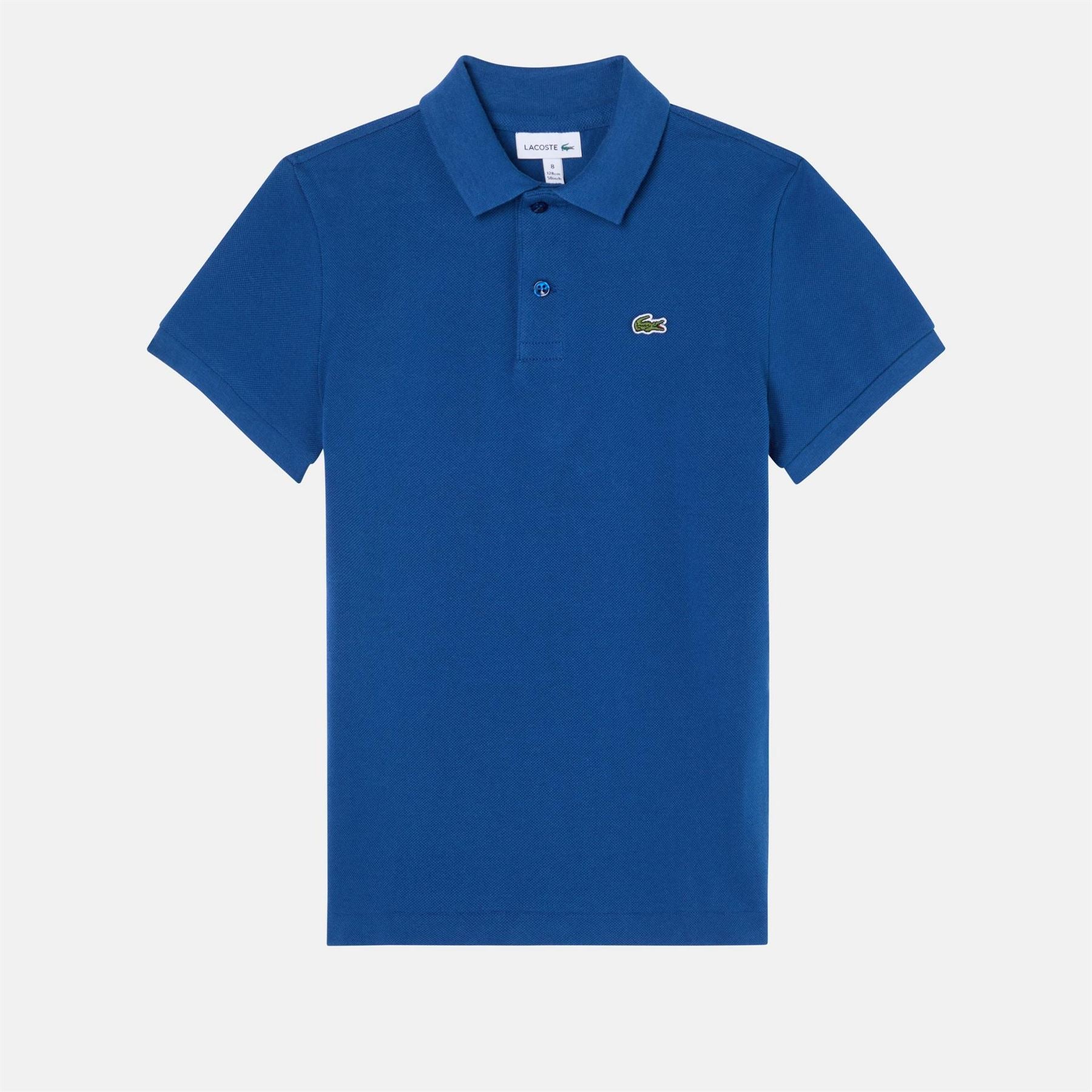 Lacoste Boys Pique Logo Polo Shirt