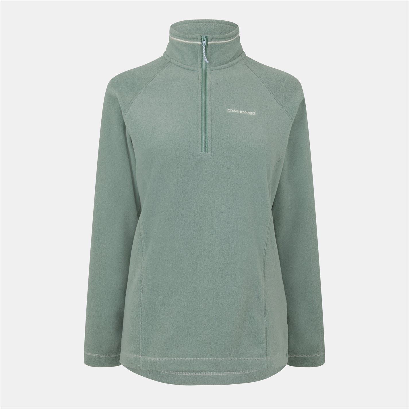 Craghoppers Regular Fit Zip Neck Long Sleeve Sweatshirt